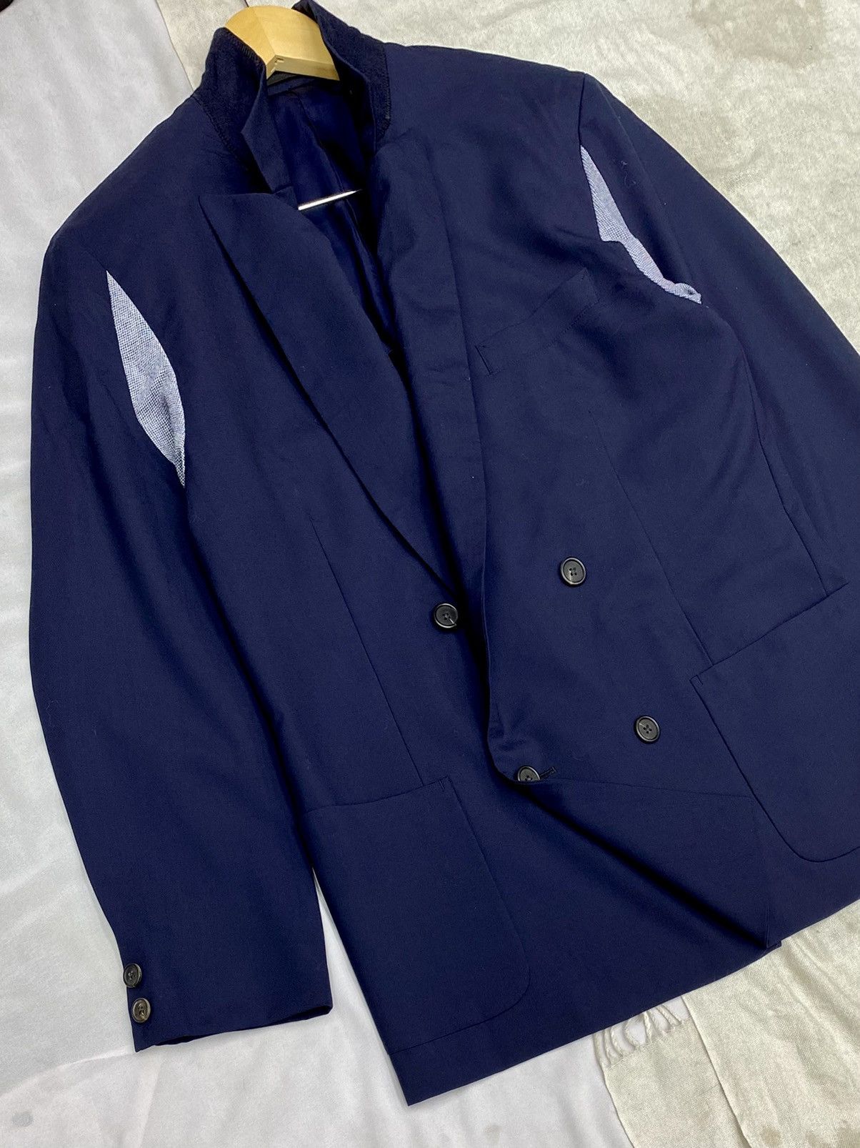 Y's for Men × Yohji Yamamoto 🔥NEED GONE NOW🔥 VINTAGE YS FOR MEN DOUBLE LINNING COAT Size US M / EU 48-50 / 2 - 8 Thumbnail