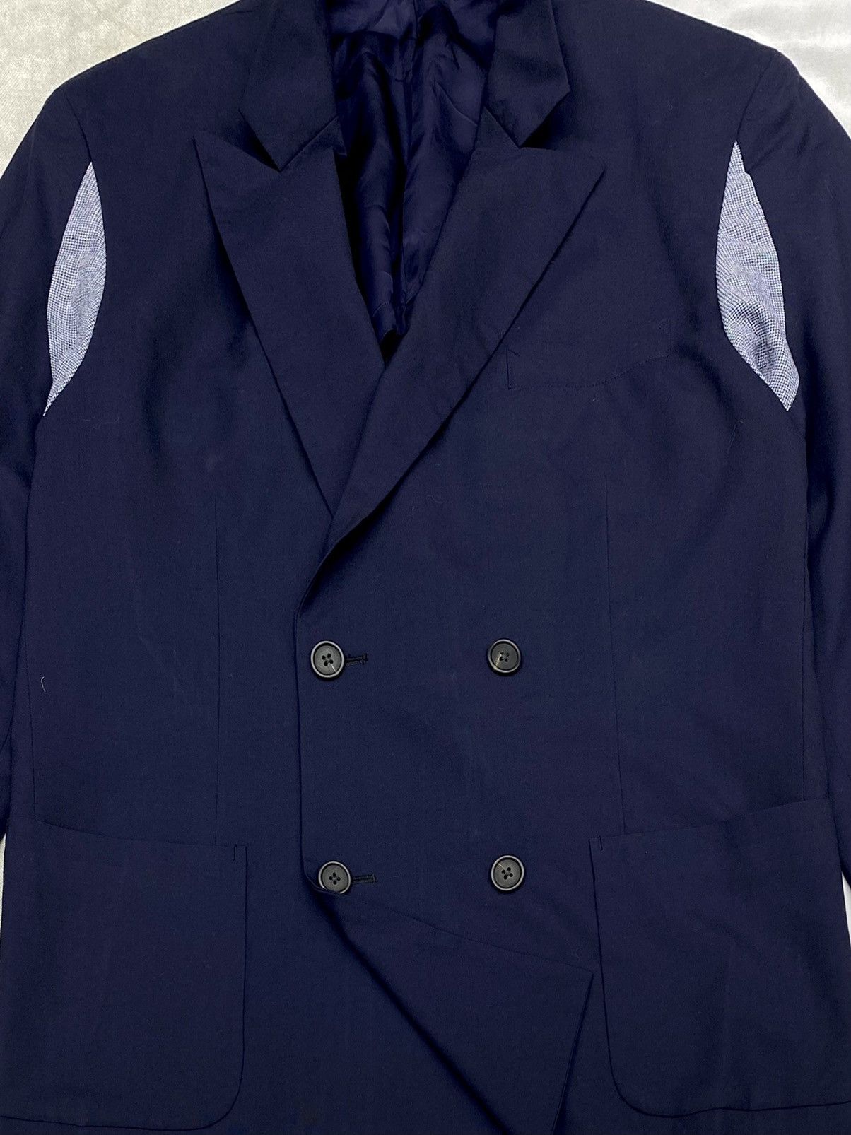 Y's for Men × Yohji Yamamoto 🔥NEED GONE NOW🔥 VINTAGE YS FOR MEN DOUBLE LINNING COAT Size US M / EU 48-50 / 2 - 6 Thumbnail