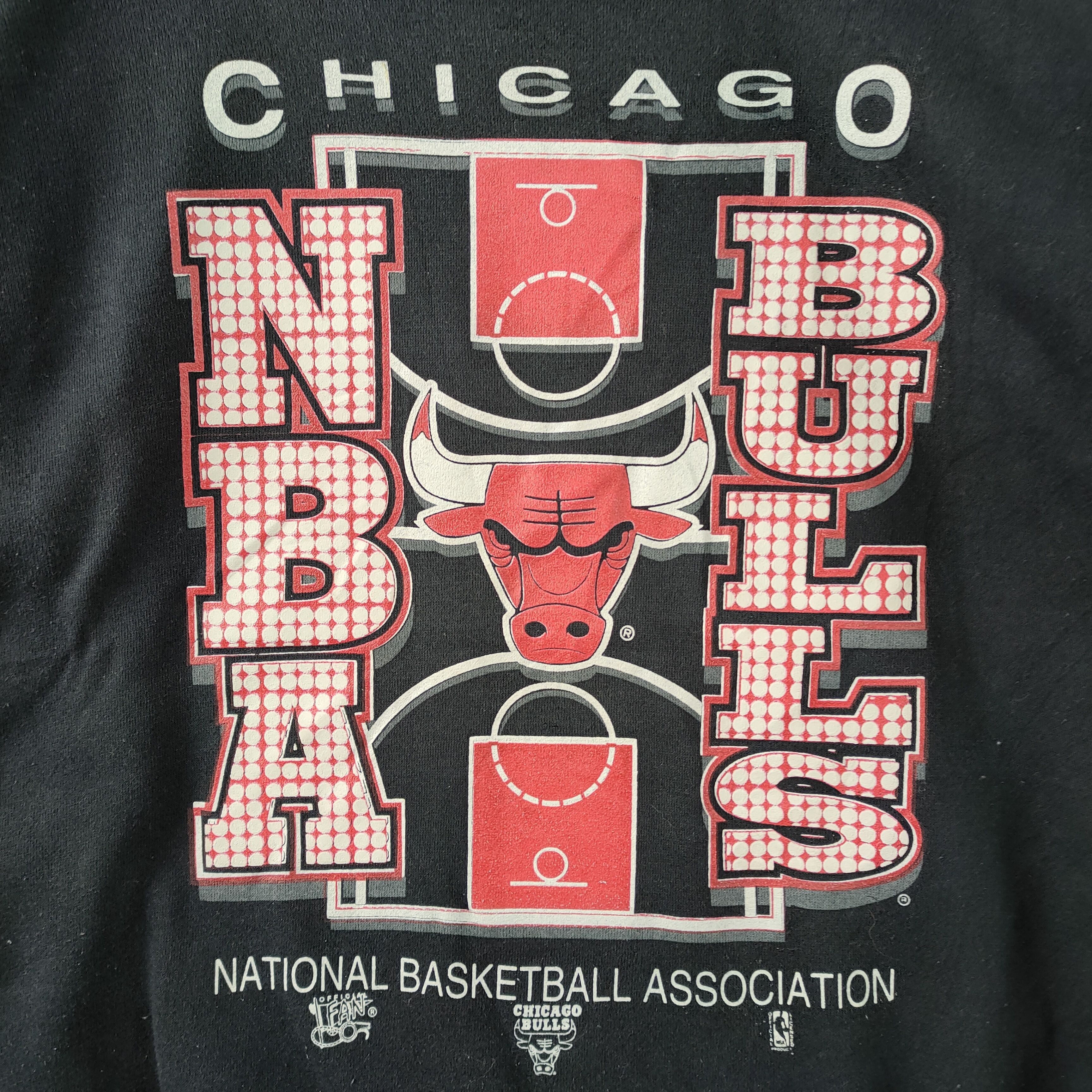 NBA VINTAGE 90' OFFCIAL FAN NBA CHICAGO BULLS SWEATSHIRT Size US L / EU 52-54 / 3 - 2 Thumbnail