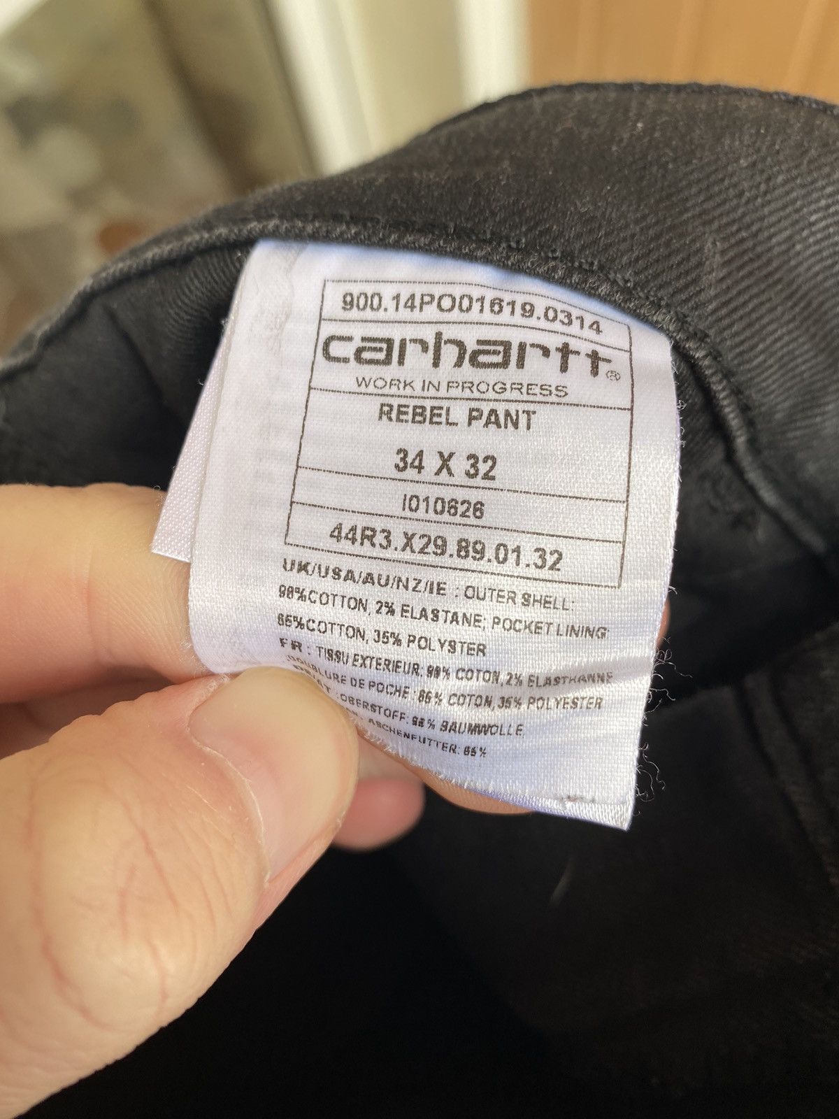 Carhartt Carhartt WIP Sid Pants Work In Progress Size US 34 / EU 50 - 9 Thumbnail