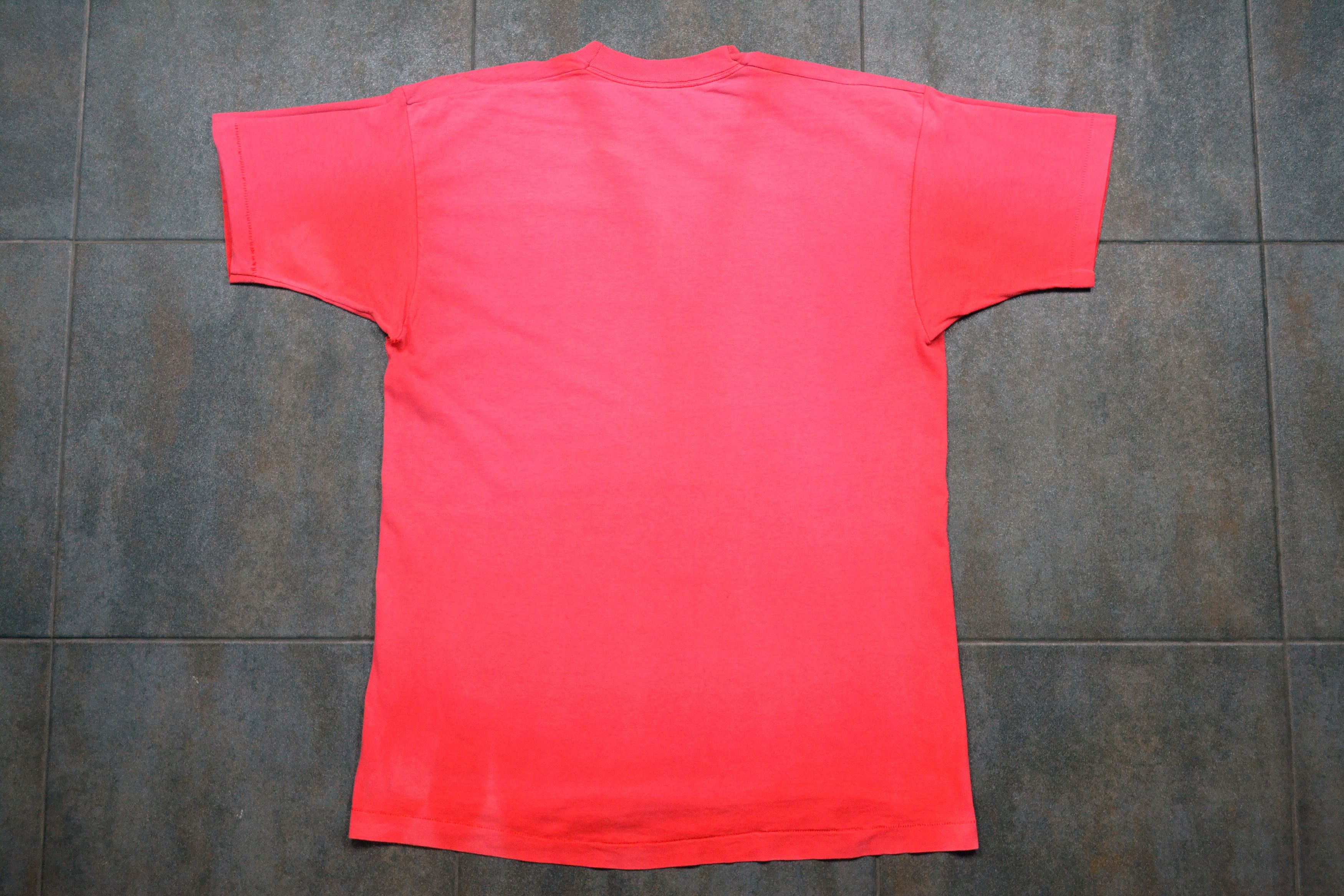 Hugo Boss × Japanese Brand × Vintage Vintage 80s Boss Single Stitched America Sun Faded T-Shirt Size US XL / EU 56 / 4 - 10 Thumbnail