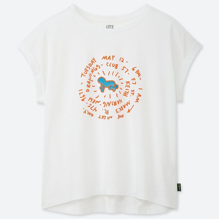 Keith Haring XL Women's Uniqlo Keith Haring White T-Shirt SPRZ-NY Tee Size XL / US 12-14 / IT 48-50 - 8 Thumbnail