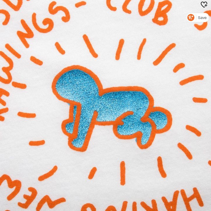 Keith Haring XL Women's Uniqlo Keith Haring White T-Shirt SPRZ-NY Tee Size XL / US 12-14 / IT 48-50 - 9 Thumbnail