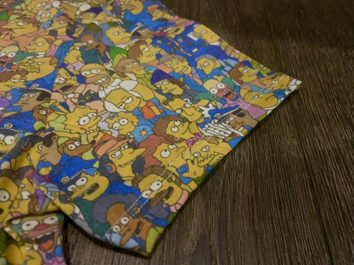 The Simpsons Small Simpsons Collage Tee Shirt Bart Lisa Homer On Red Blue Size US S / EU 44-46 / 1 - 6 Thumbnail