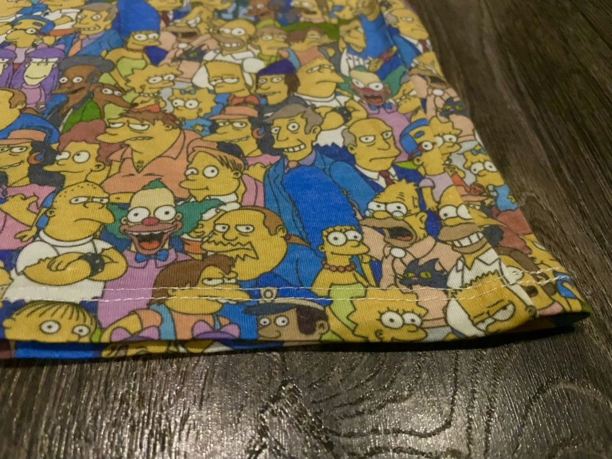 The Simpsons Small Simpsons Collage Tee Shirt Bart Lisa Homer On Red Blue Size US S / EU 44-46 / 1 - 7 Thumbnail