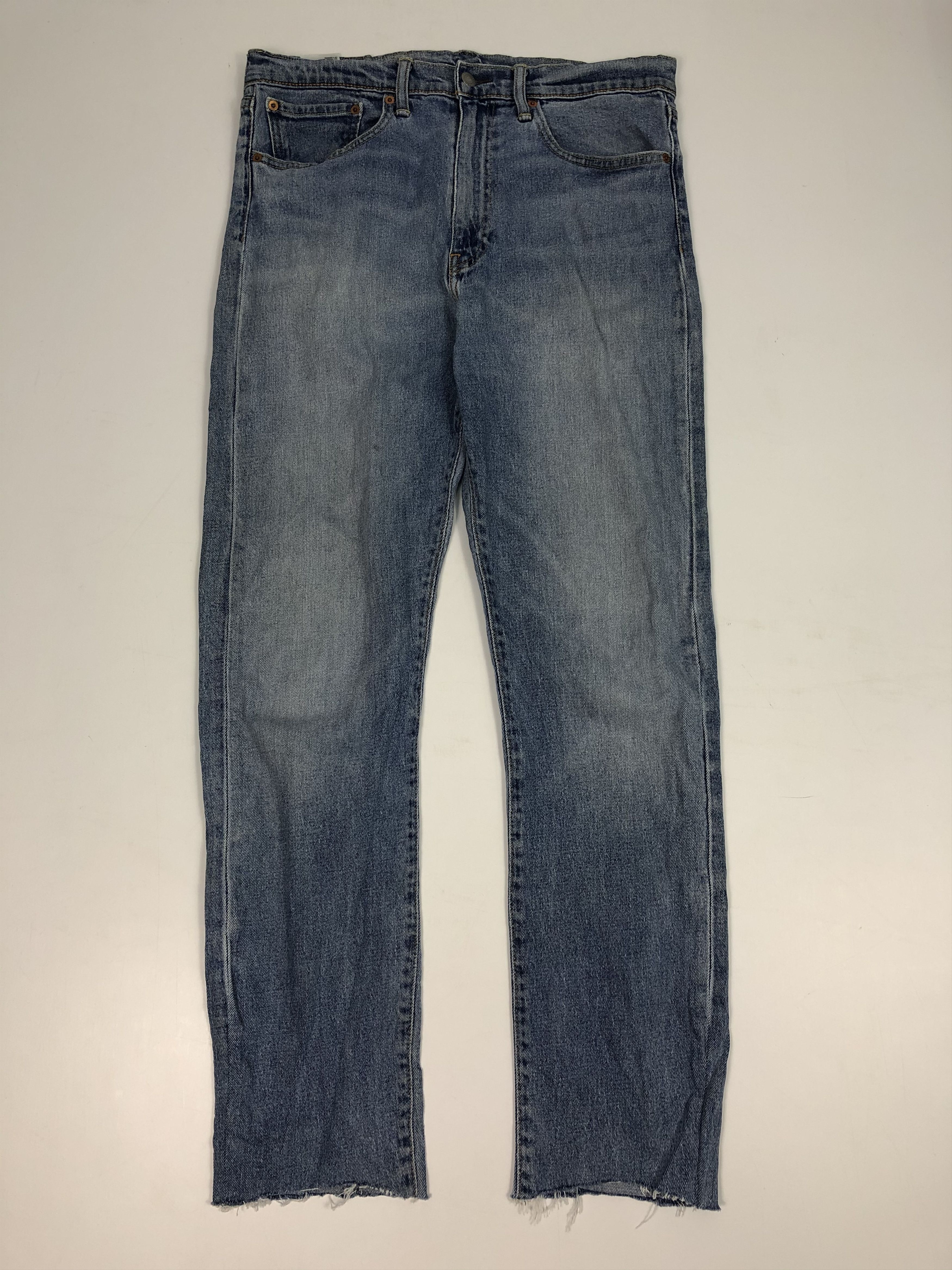 Vintage Levis 522 Faded Blue Jeans 34x30 DP0082