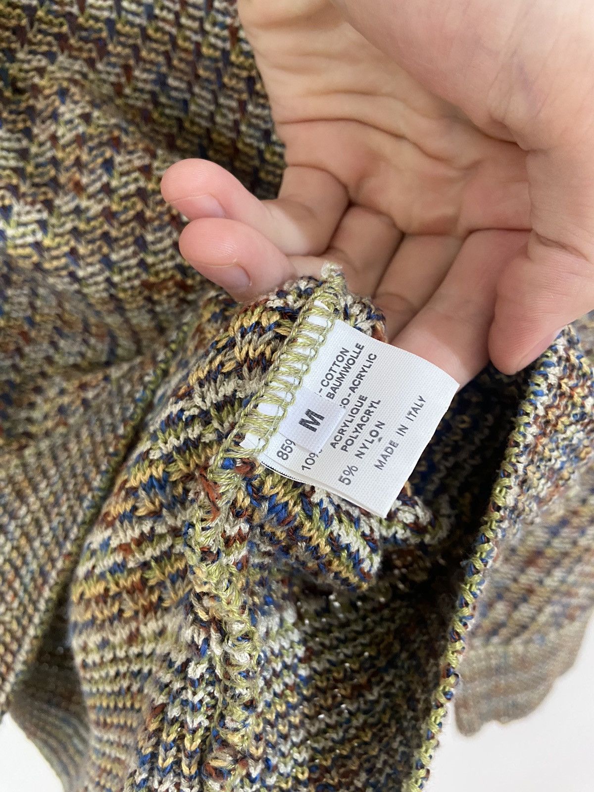 Missoni Missoni Example Vintage Knitted Sweater Size US M / EU 48-50 / 2 - 9 Thumbnail