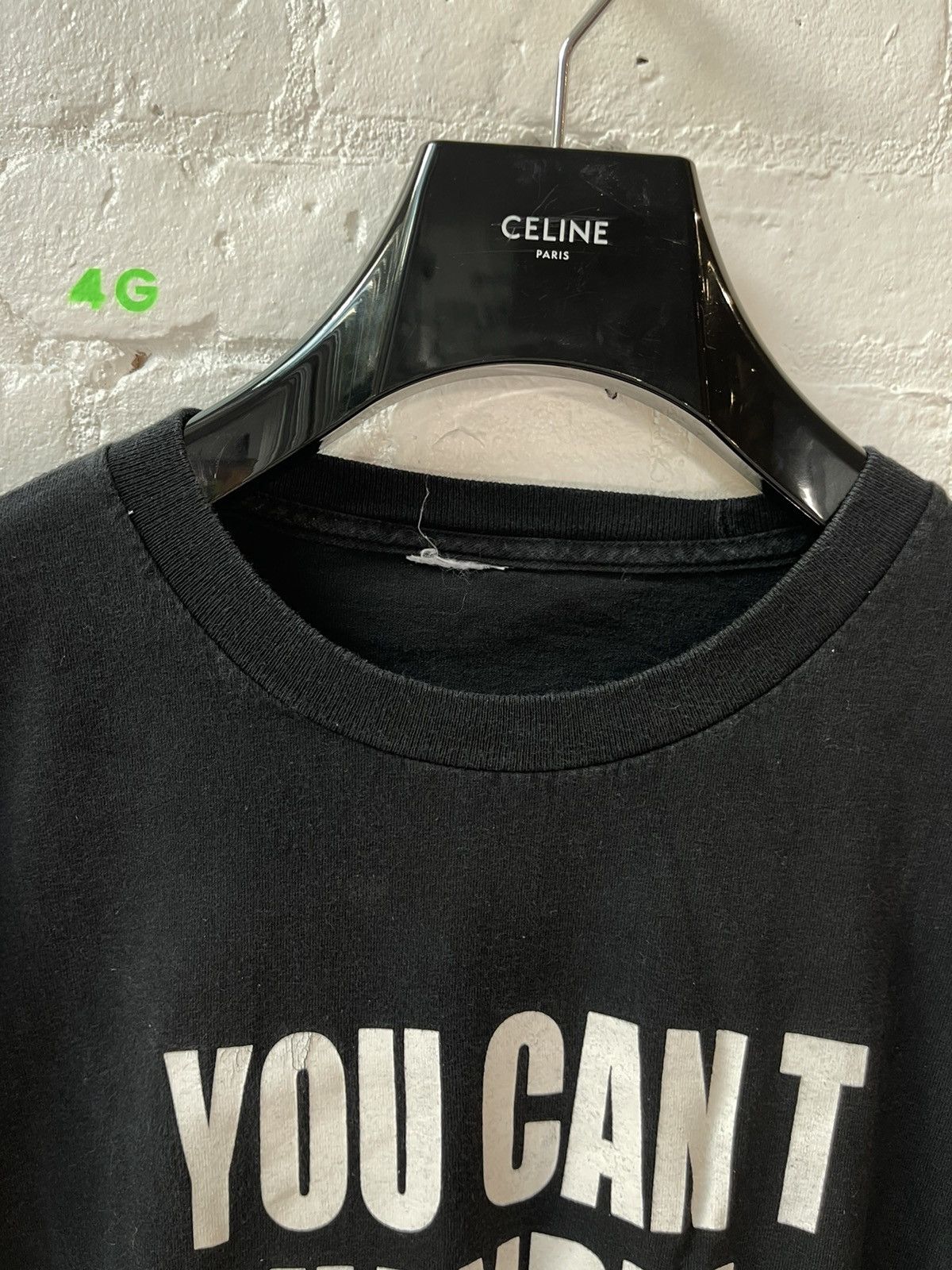 Vintage Vintage 90s YOU CANT HANDLE THE TRUTH Black Shirt Size US XL / EU 56 / 4 - 6 Thumbnail