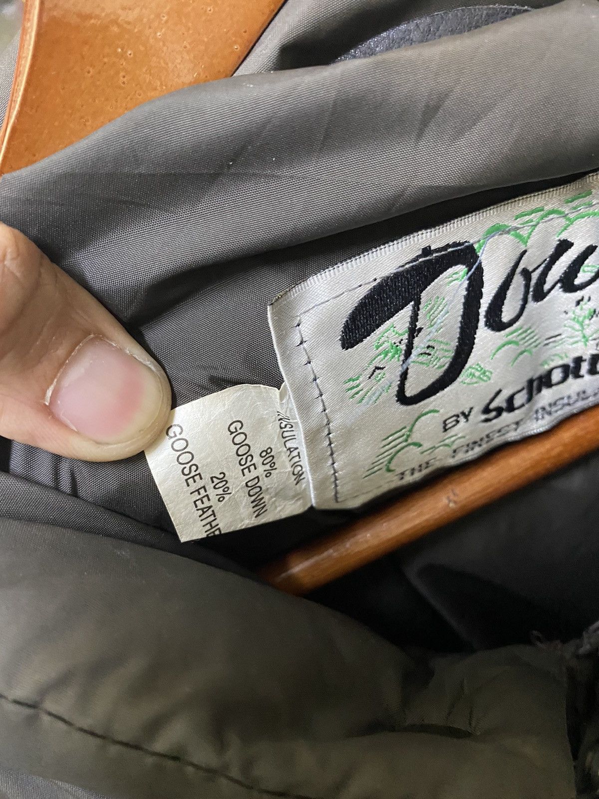 Schott Vintage Schott Long Puffer Jacket Small Logo Design Nice Size US L / EU 52-54 / 3 - 4 Thumbnail