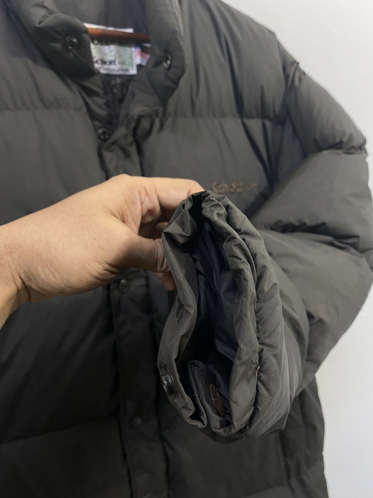 Schott Vintage Schott Long Puffer Jacket Small Logo Design Nice Size US L / EU 52-54 / 3 - 9 Thumbnail