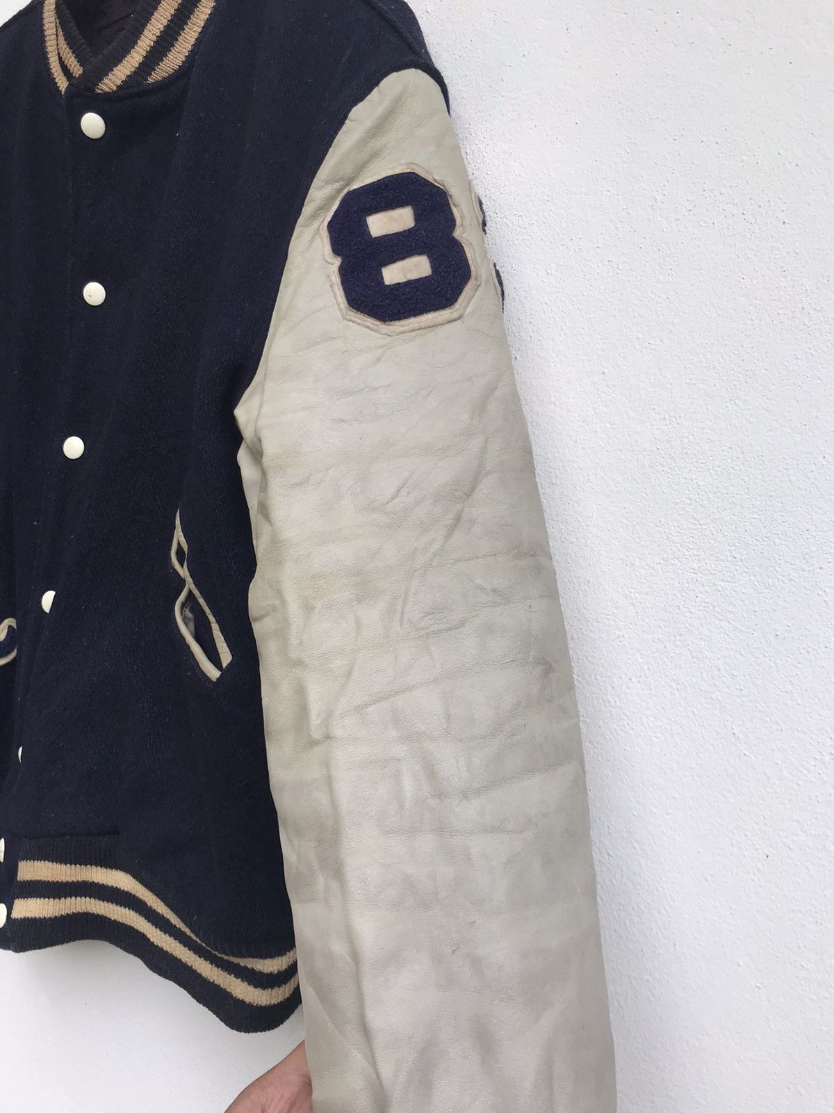 Other Vintage Jacket For Champion Blue Devils Rich Varsity Jacket Size US M / EU 48-50 / 2 - 4 Thumbnail
