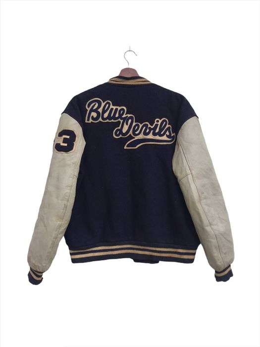 Varsity Vintage Jacket For Champion Blue Devils Rich Varsity Jacket ...