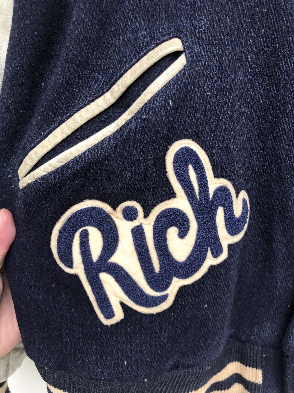 Other Vintage Jacket For Champion Blue Devils Rich Varsity Jacket Size US M / EU 48-50 / 2 - 5 Thumbnail