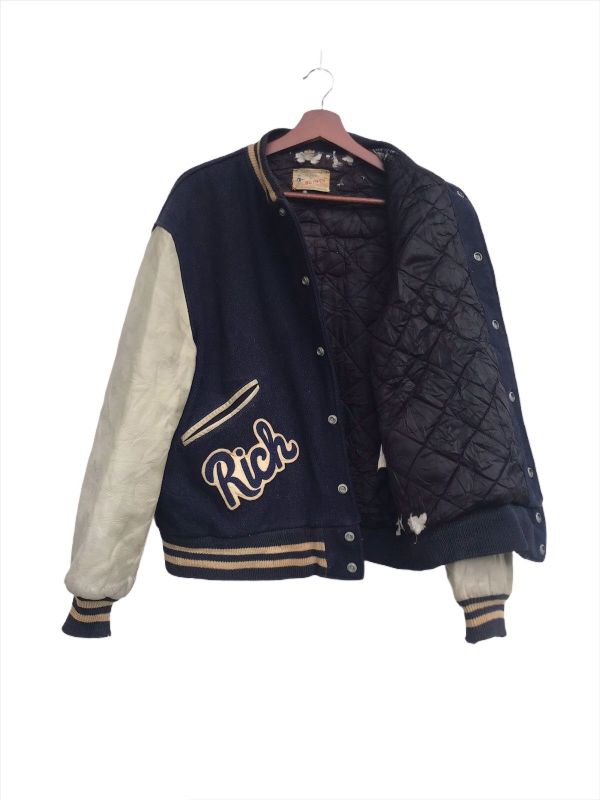 Other Vintage Jacket For Champion Blue Devils Rich Varsity Jacket Size US M / EU 48-50 / 2 - 3 Thumbnail