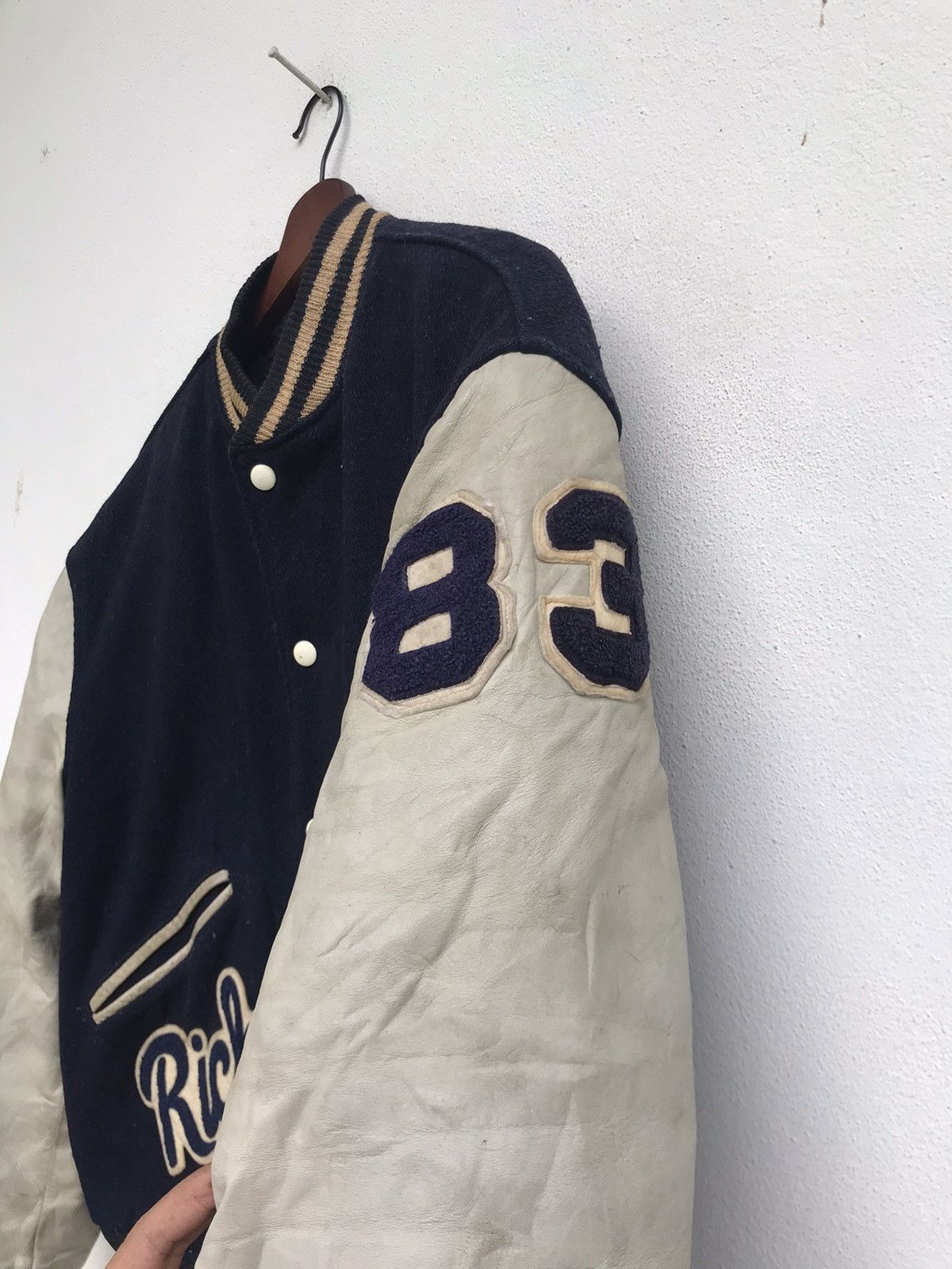 Other Vintage Jacket For Champion Blue Devils Rich Varsity Jacket Size US M / EU 48-50 / 2 - 7 Thumbnail