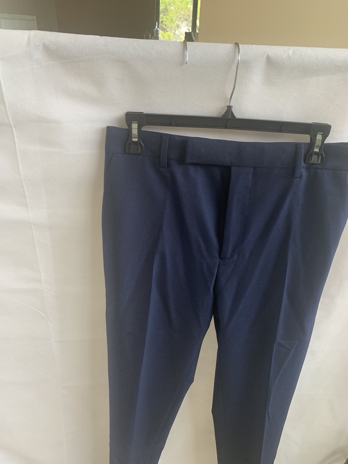 Celine Deep Navy Slim Suit Size 36R - 14 Thumbnail