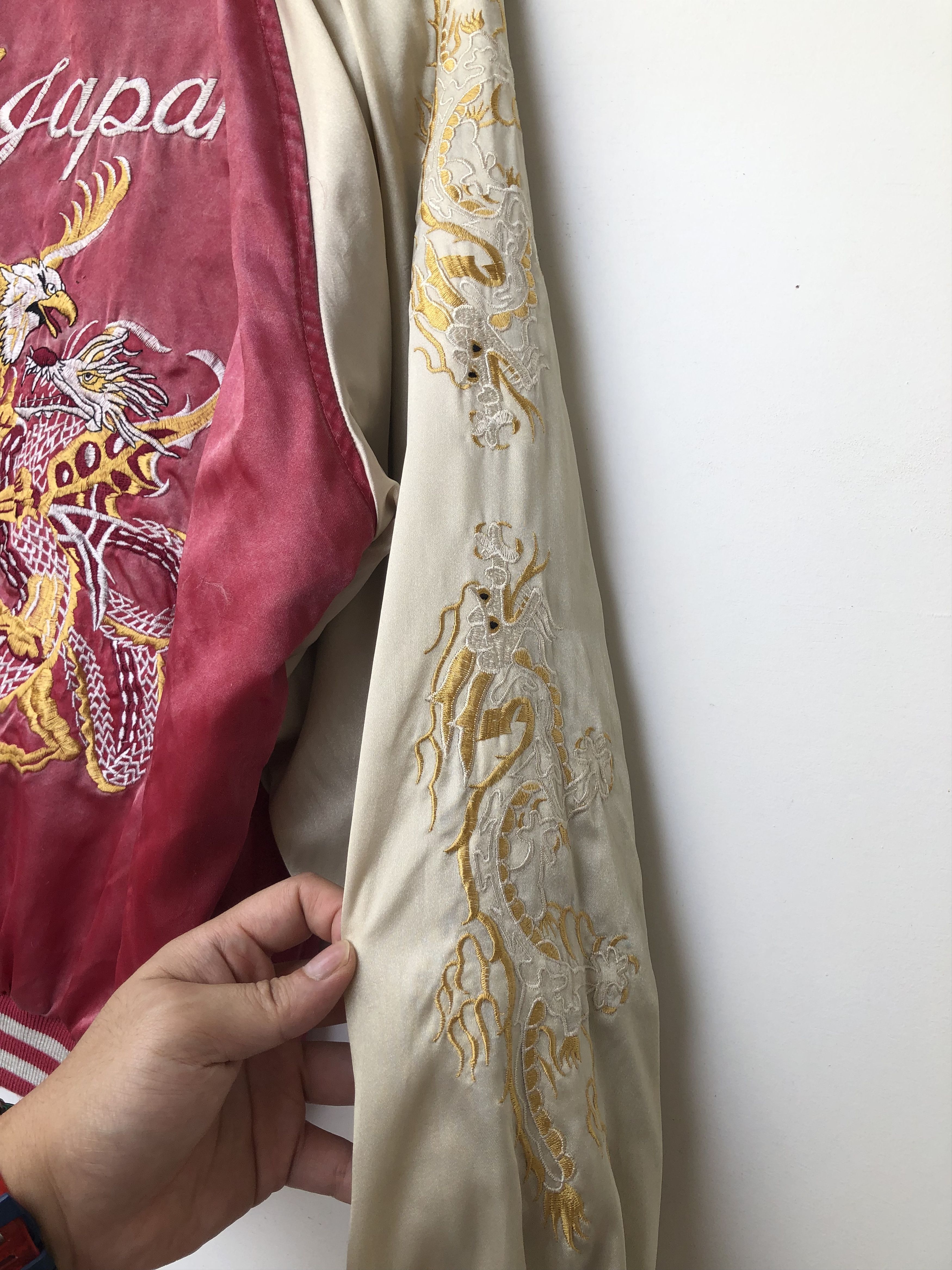 Japanese Brand × Vintage VINTAGE JAPAN YOKOSUKA SLEEVES HIT SUKAJAN JACKET Size US M / EU 48-50 / 2 - 4 Thumbnail