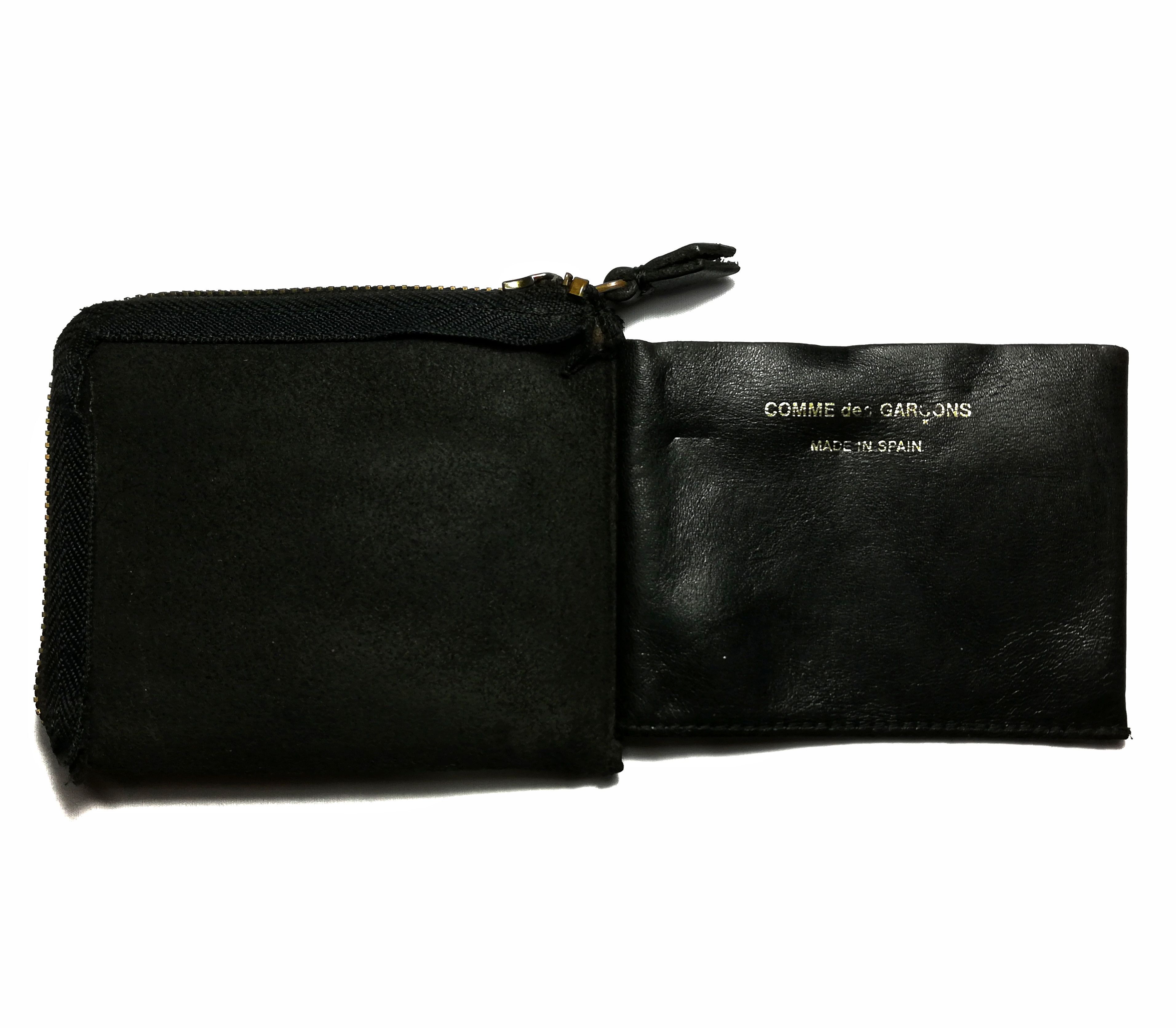 Comme des Garcons × Genuine Leather 🔥Comme Des Garcons Wallets Classic Leather Made In Spain🔥 Size ONE SIZE - 4 Thumbnail