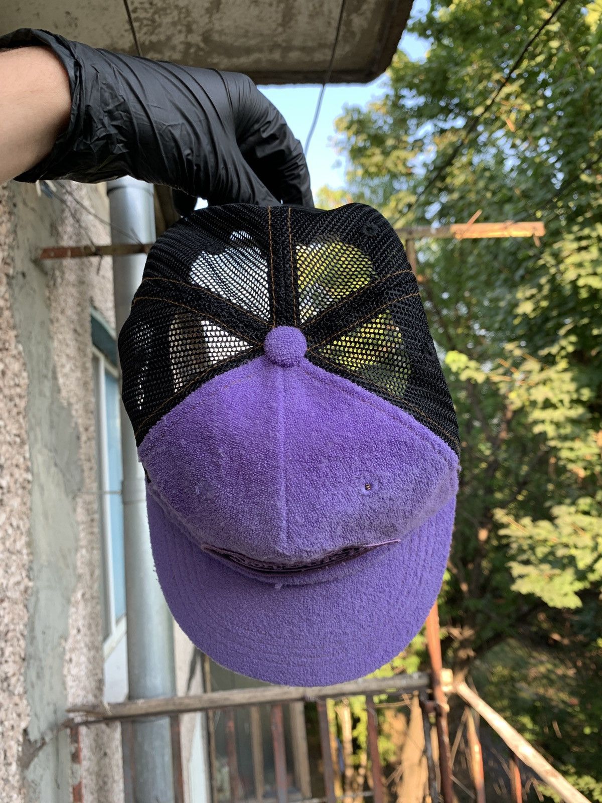 Vintage Vintage Von Dutch Purple/Black Trucker Hat Cap Y2K Size ONE SIZE - 7 Thumbnail