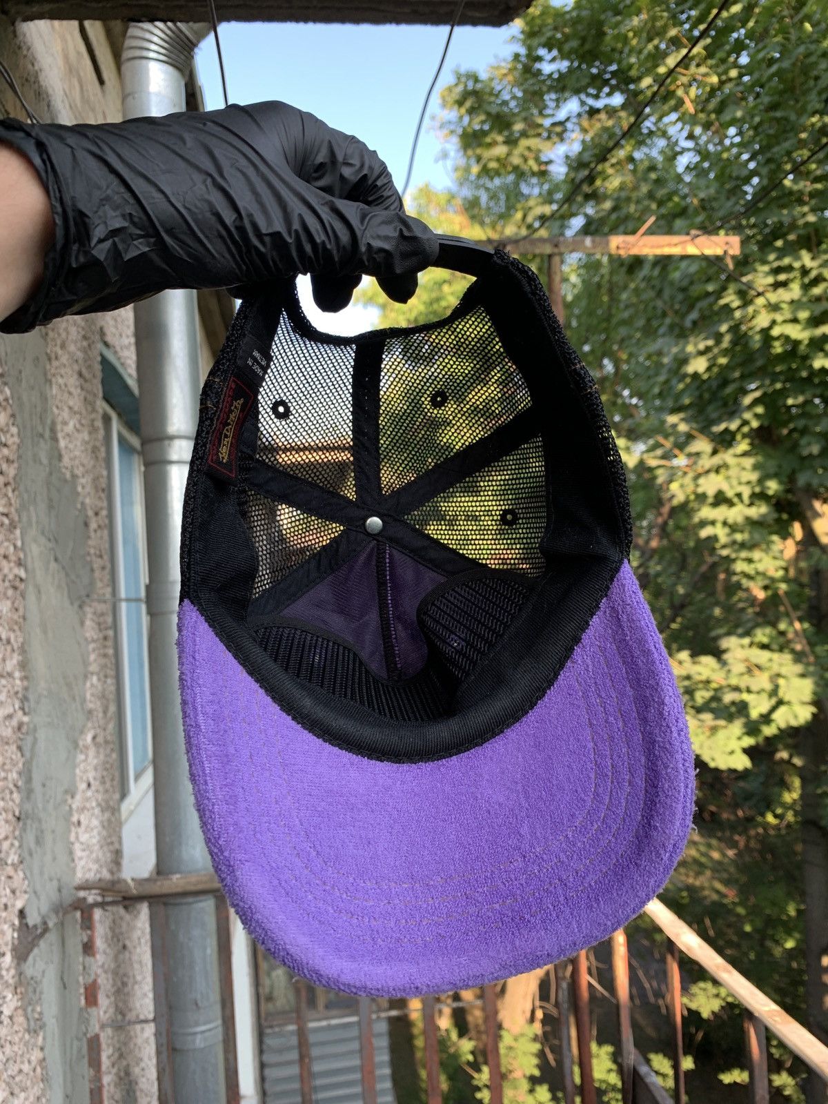 Vintage Vintage Von Dutch Purple/Black Trucker Hat Cap Y2K Size ONE SIZE - 11 Thumbnail