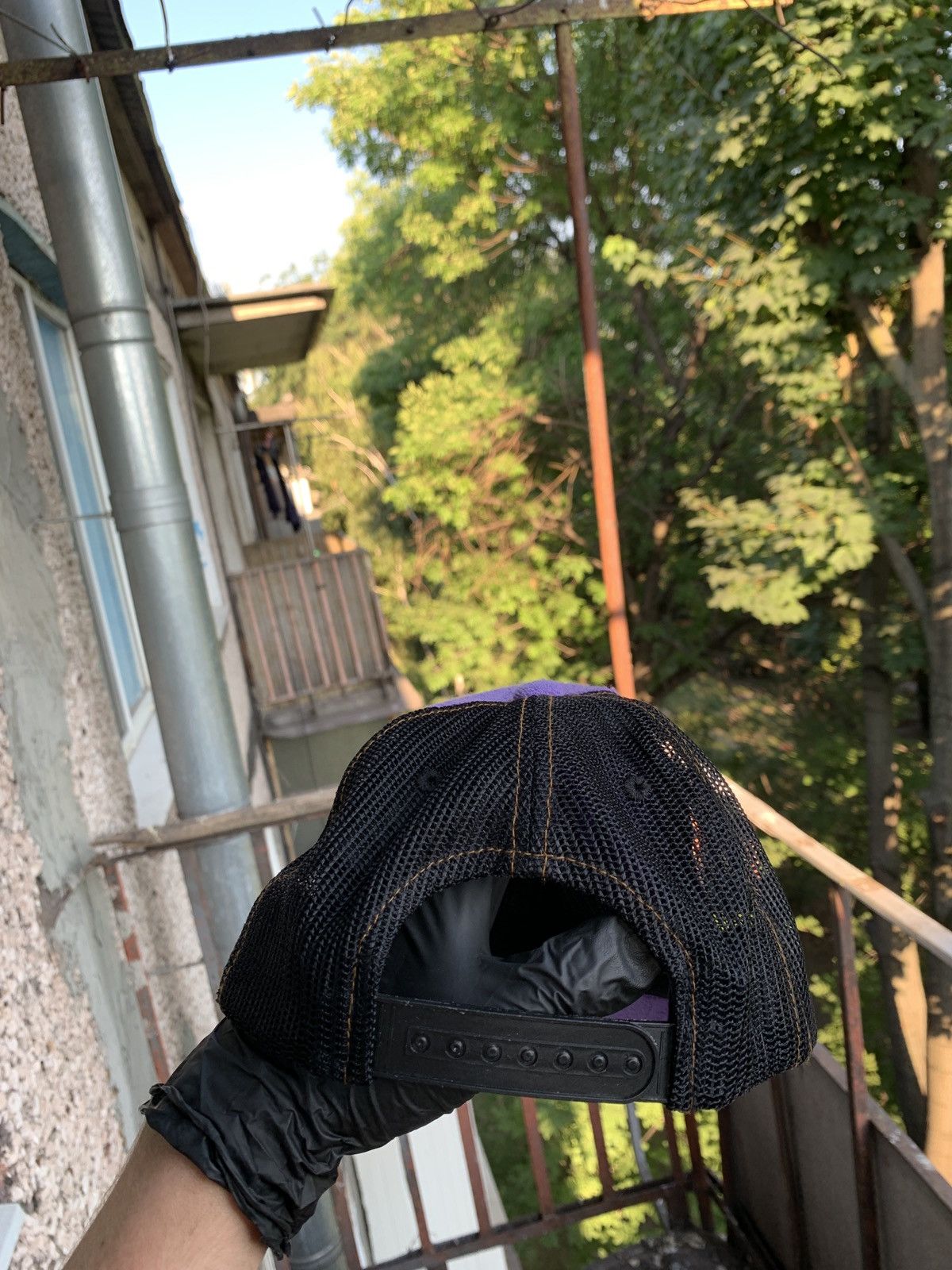 Vintage Vintage Von Dutch Purple/Black Trucker Hat Cap Y2K Size ONE SIZE - 10 Thumbnail