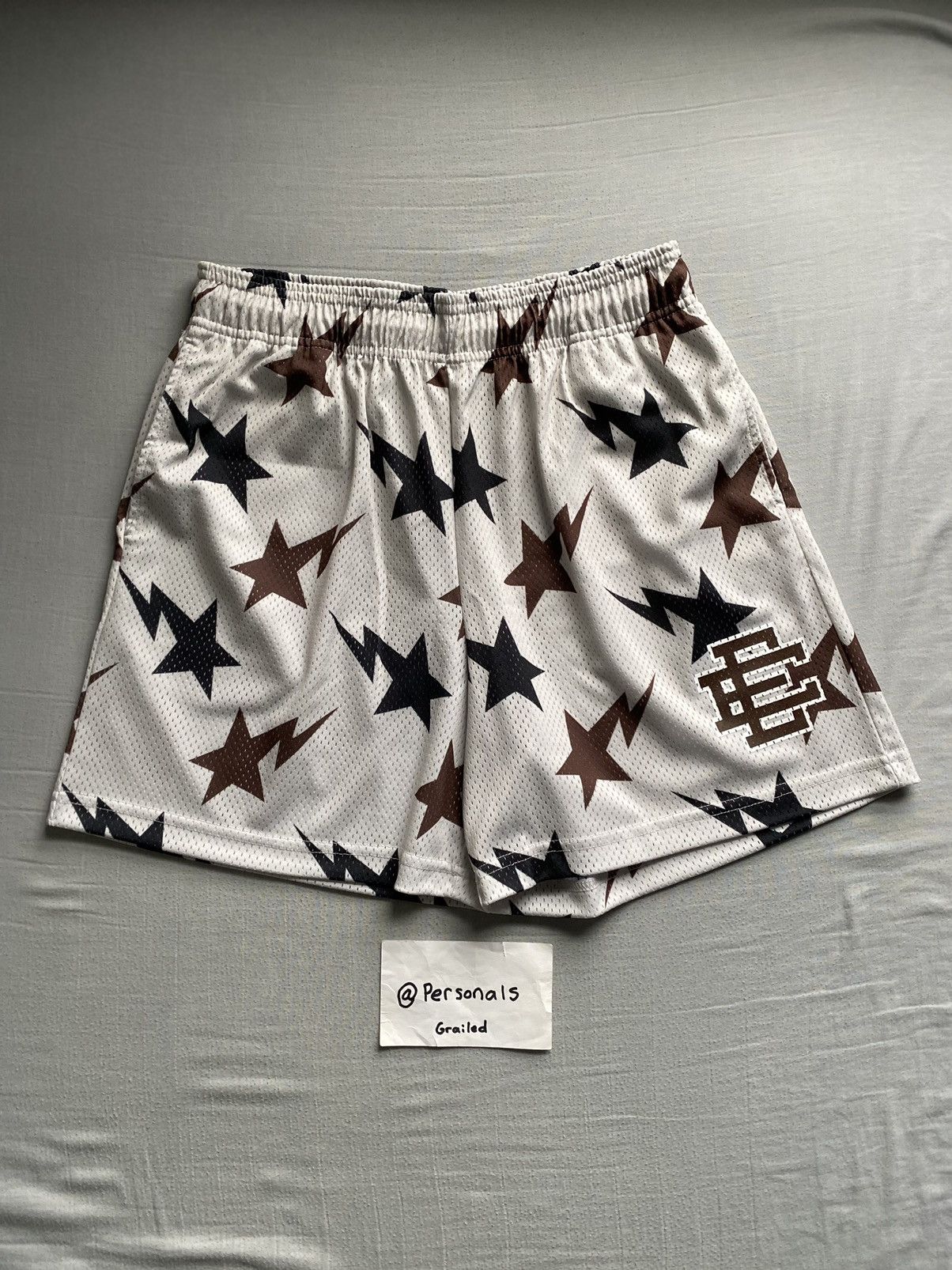 Bape × Eric Emanuel NEW Eric Emanuel x Bape Basic Shorts Large Size US 34 / EU 50 - 1 Thumbnail