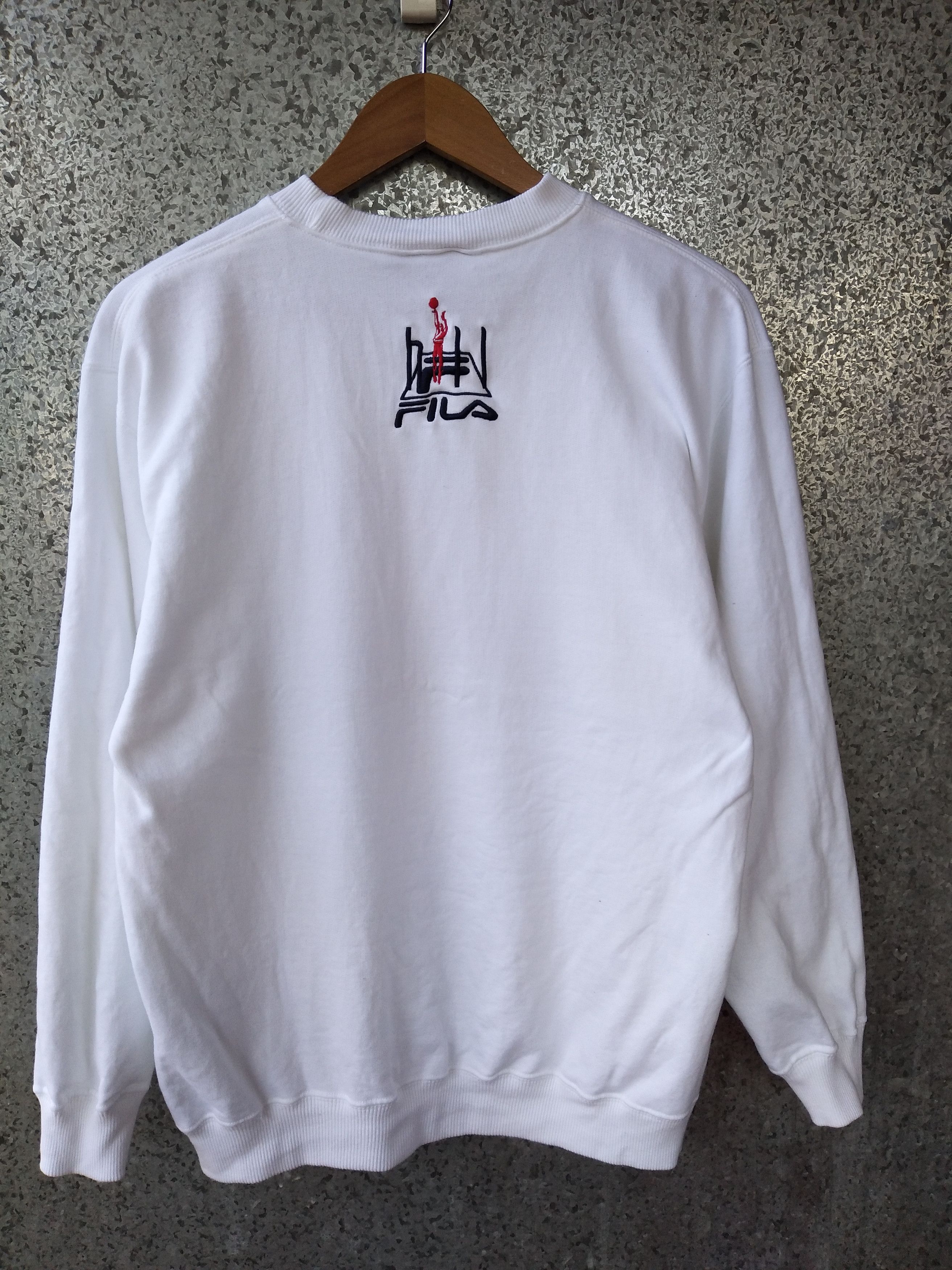 Fila 🔥 Vtg FILA Italia sweatshirt big Logo spell out crewneck Size US M / EU 48-50 / 2 - 2 Thumbnail
