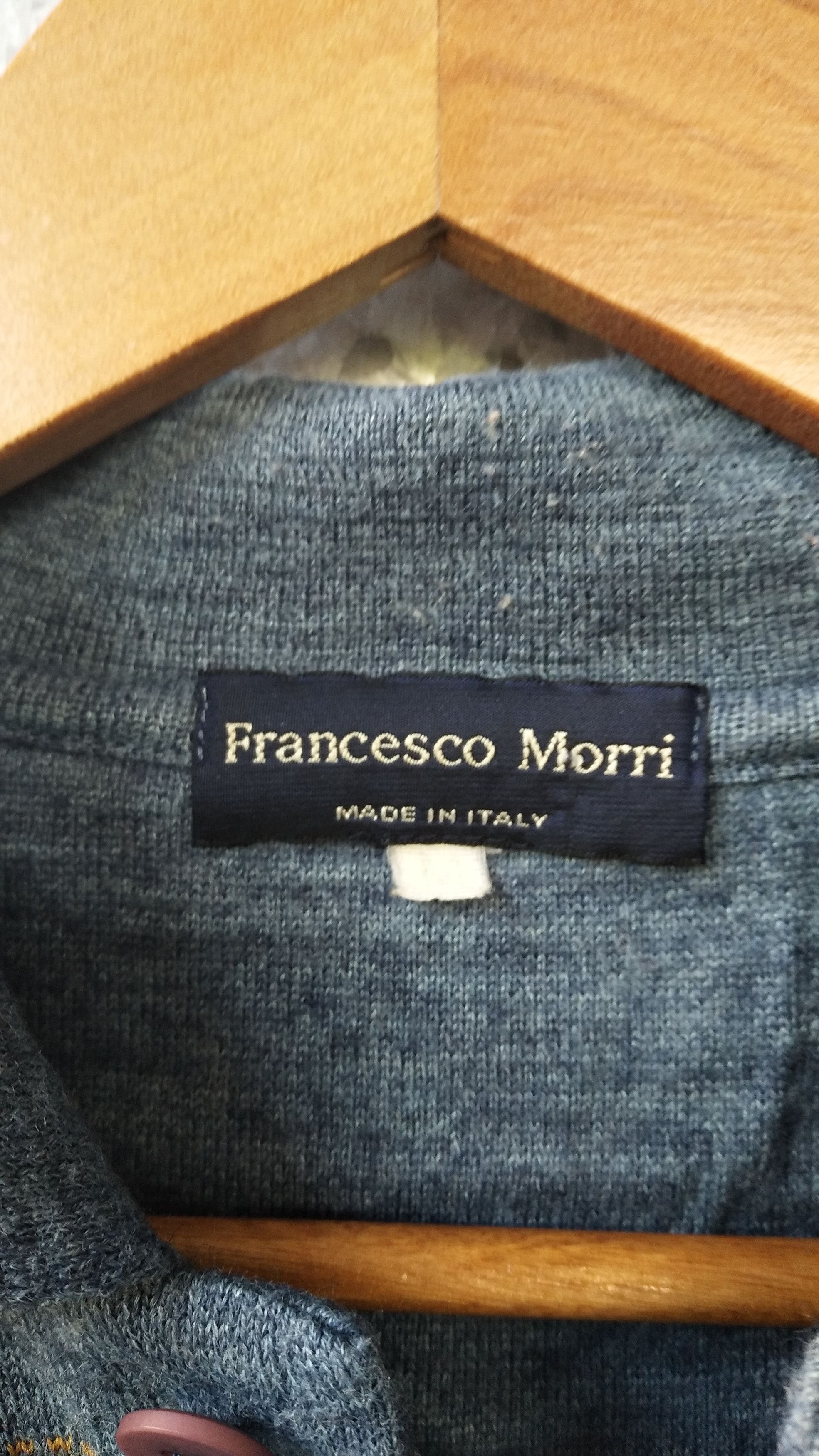 Vintage 🔥 Vintage Francesco Morri Long sleeve polo shirt Size US M / EU 48-50 / 2 - 3 Thumbnail