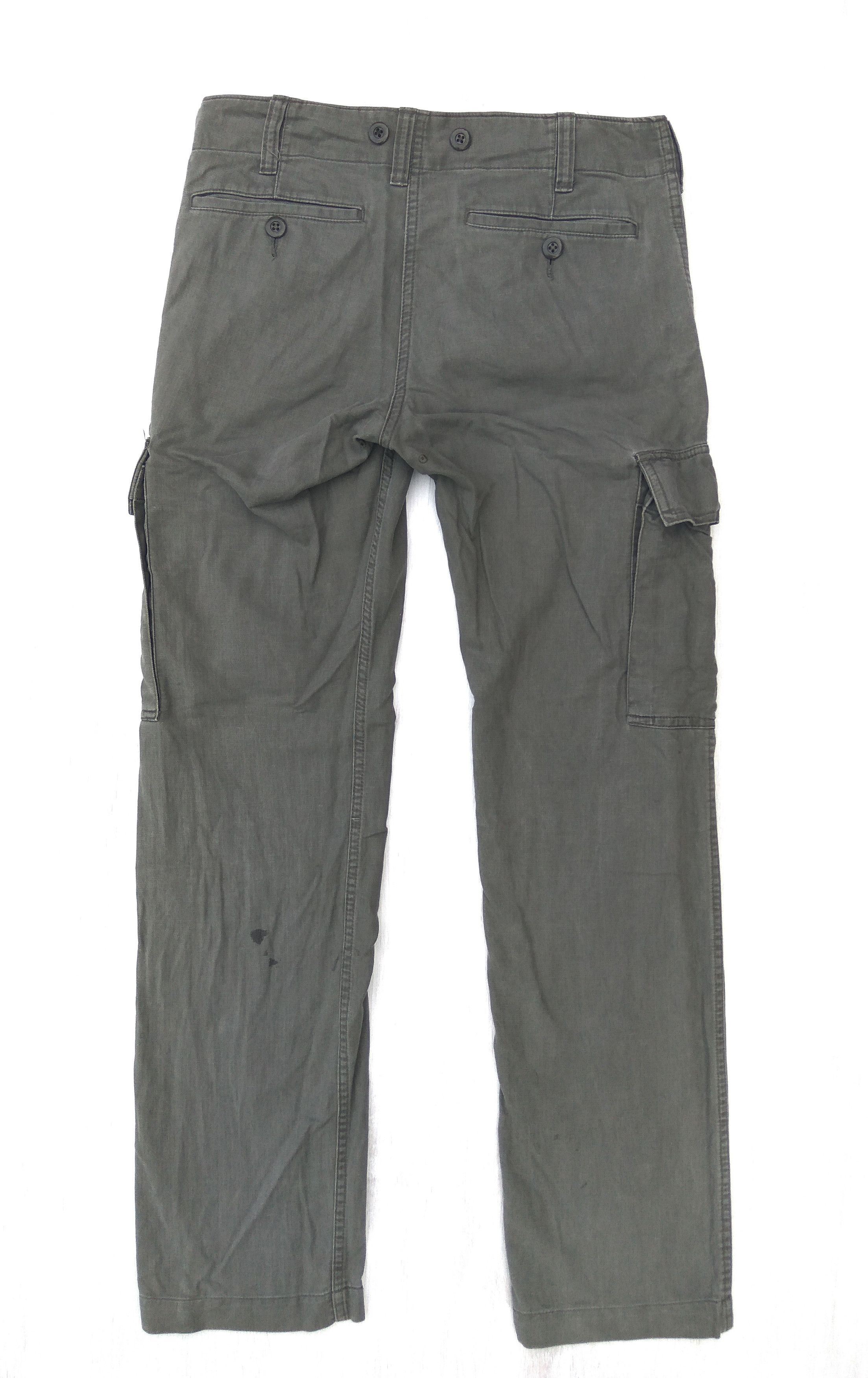 Japanese Brand Back Number multi pocket olive green Size US 32 / EU 48 - 6 Thumbnail