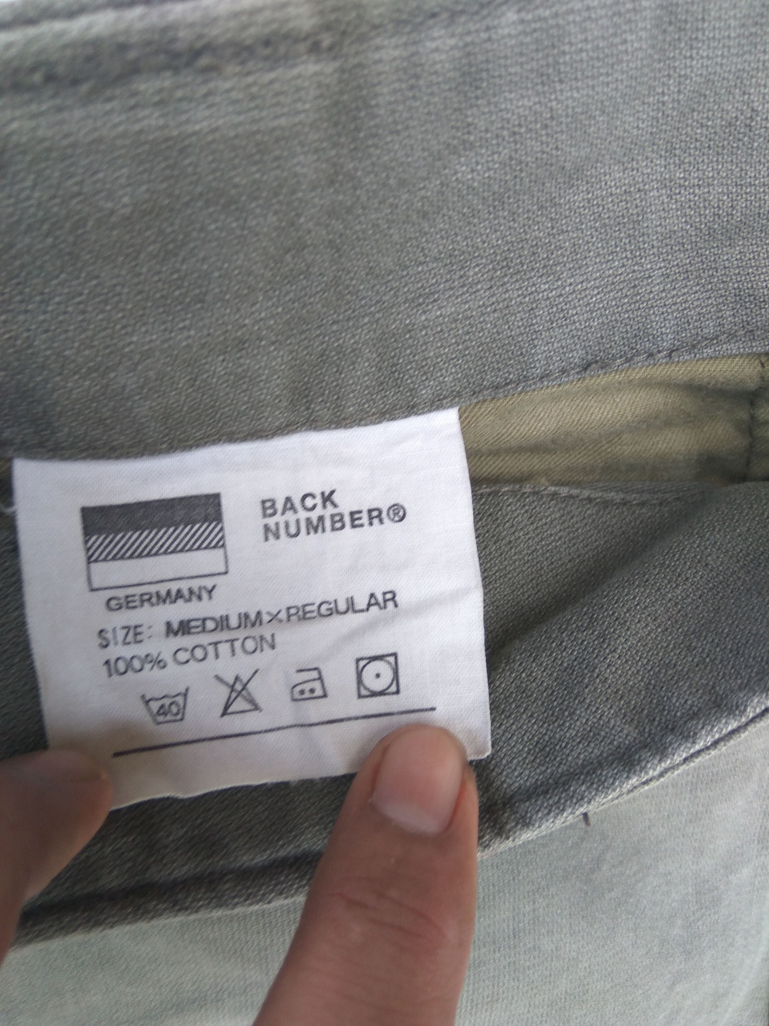 Japanese Brand Back Number multi pocket olive green Size US 32 / EU 48 - 8 Thumbnail