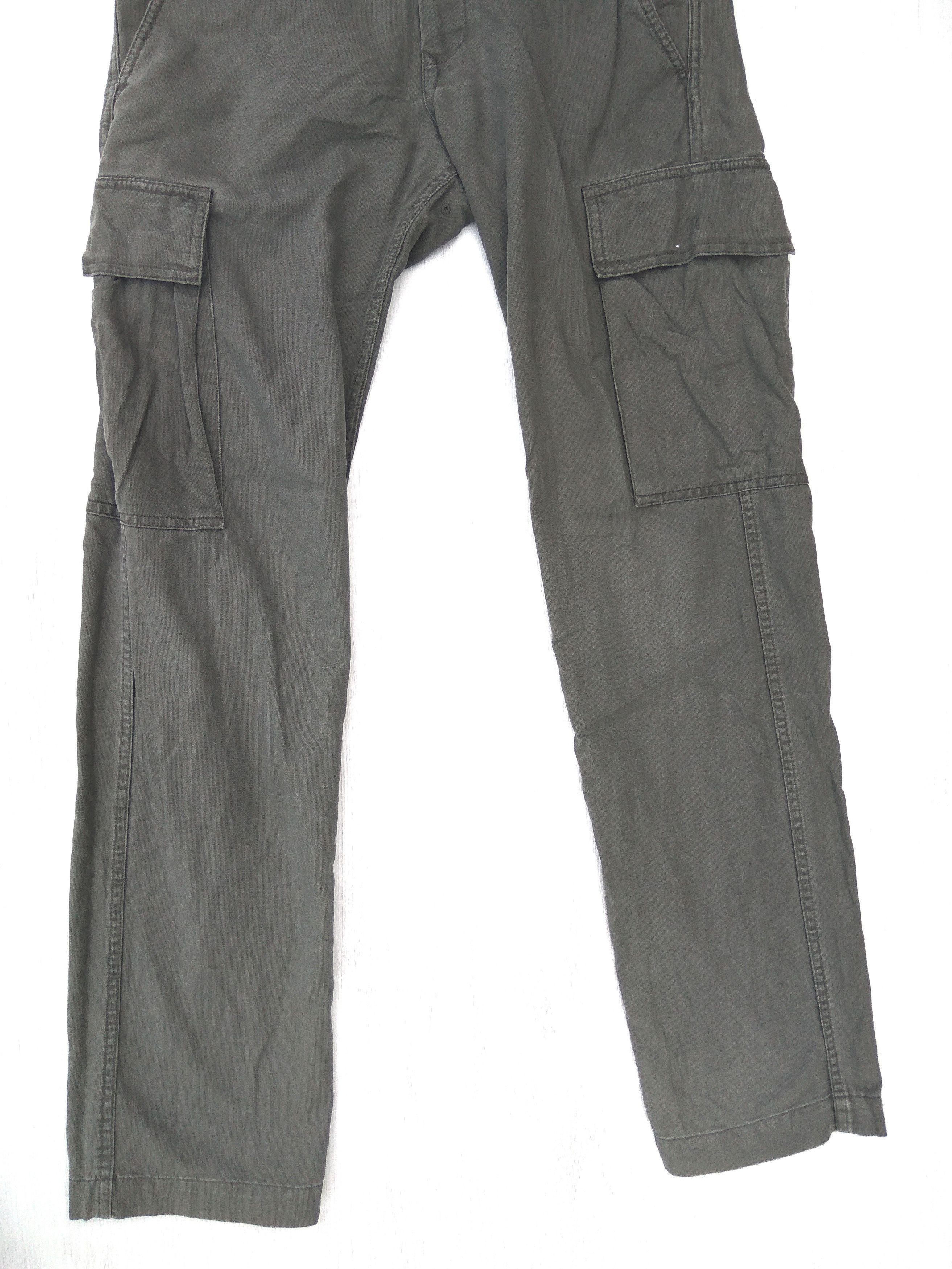 Japanese Brand Back Number multi pocket olive green Size US 32 / EU 48 - 3 Thumbnail