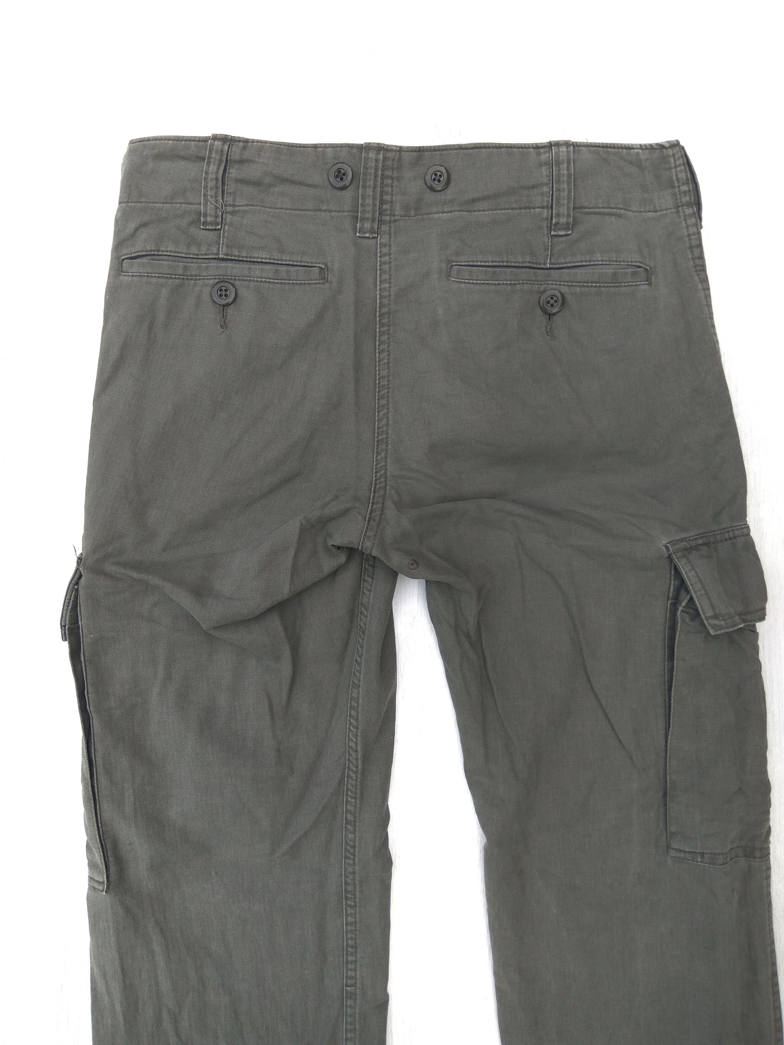 Japanese Brand Back Number multi pocket olive green Size US 32 / EU 48 - 7 Thumbnail