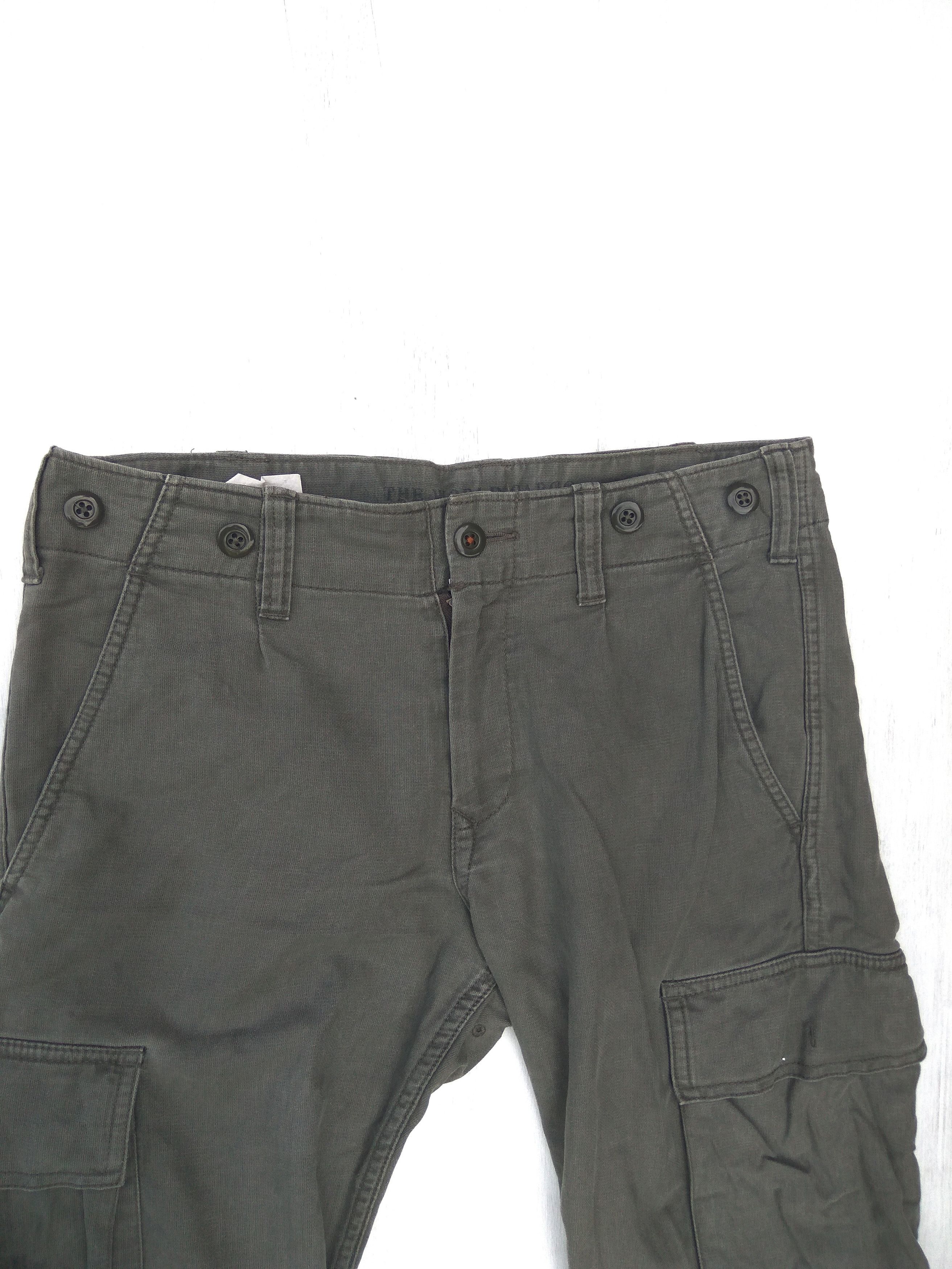 Japanese Brand Back Number multi pocket olive green Size US 32 / EU 48 - 4 Thumbnail