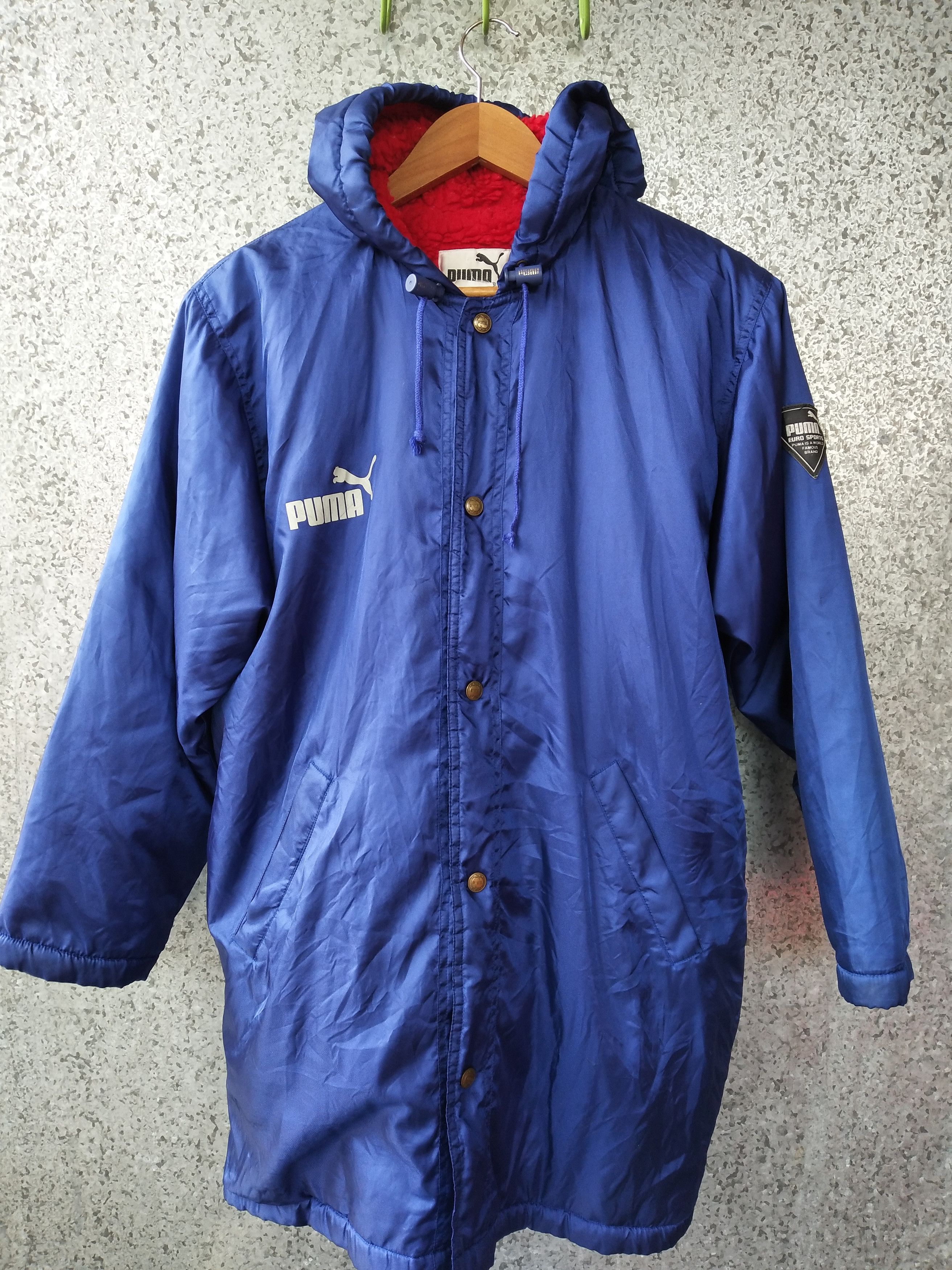 Puma Vintage 90s Vintage PUMA Hoodies Jacket big logo Size US M / EU 48-50 / 2 - 6 Thumbnail