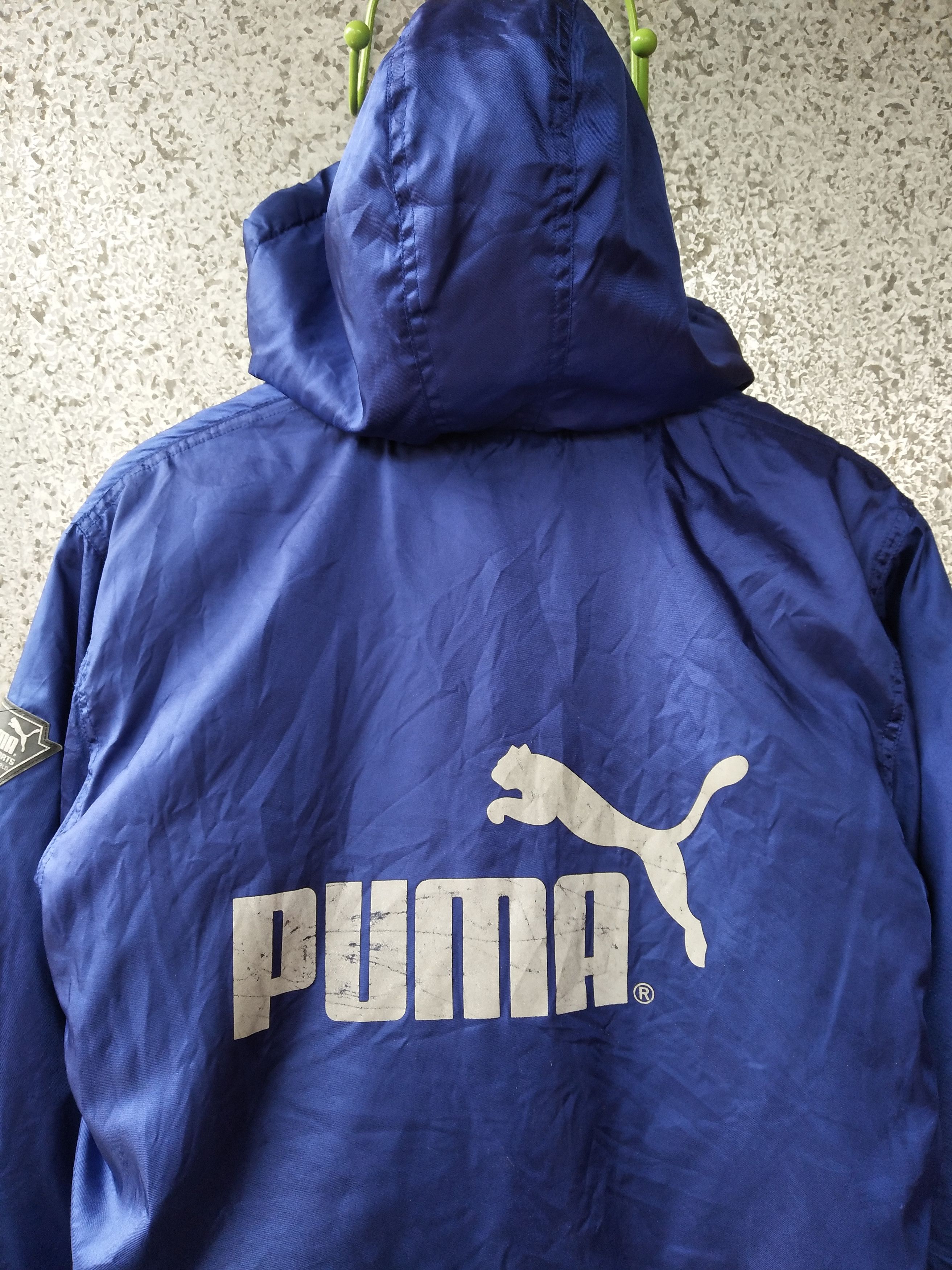 Puma Vintage 90s Vintage PUMA Hoodies Jacket big logo Size US M / EU 48-50 / 2 - 8 Thumbnail