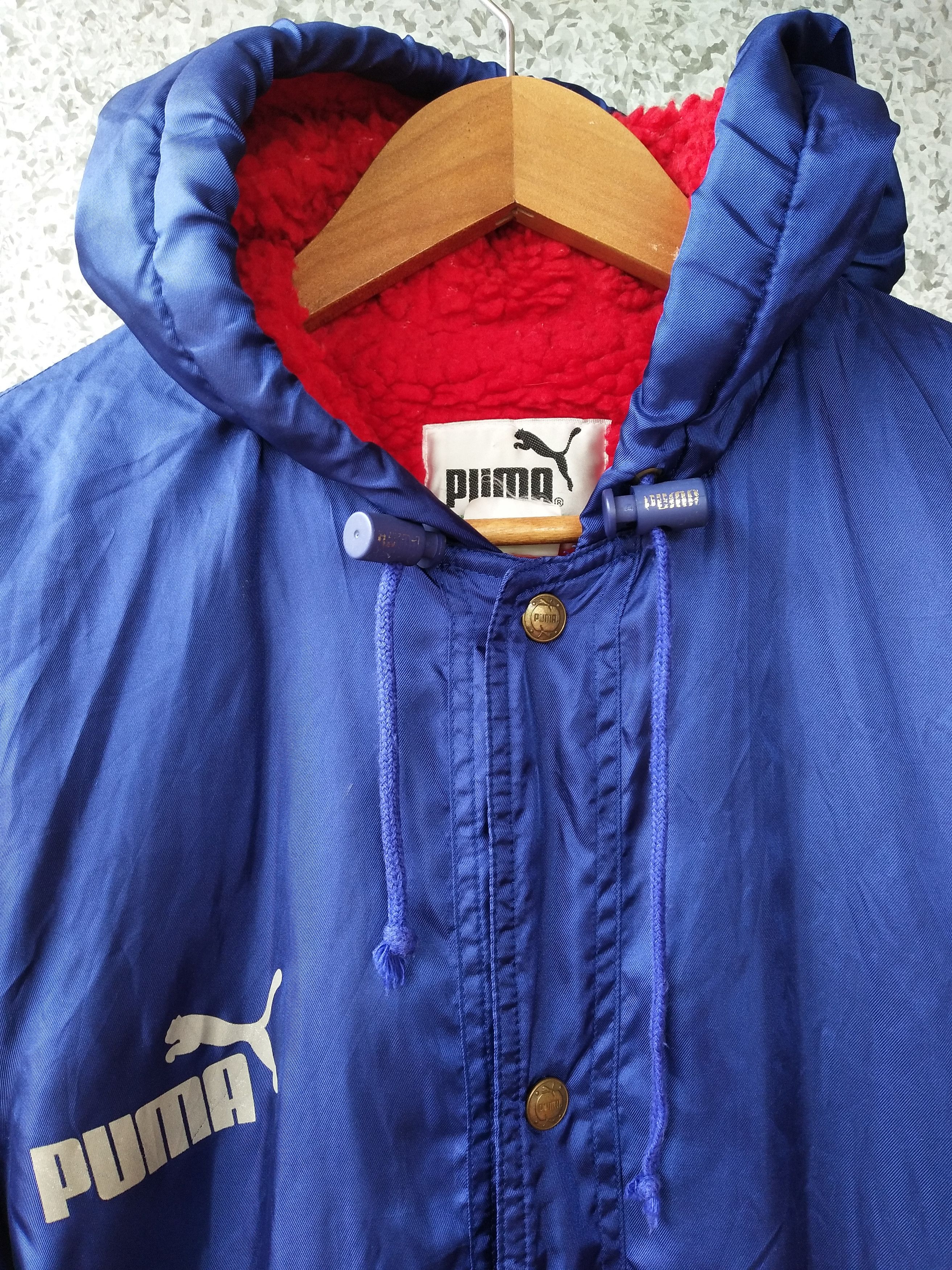 Puma Vintage 90s Vintage PUMA Hoodies Jacket big logo Size US M / EU 48-50 / 2 - 5 Thumbnail