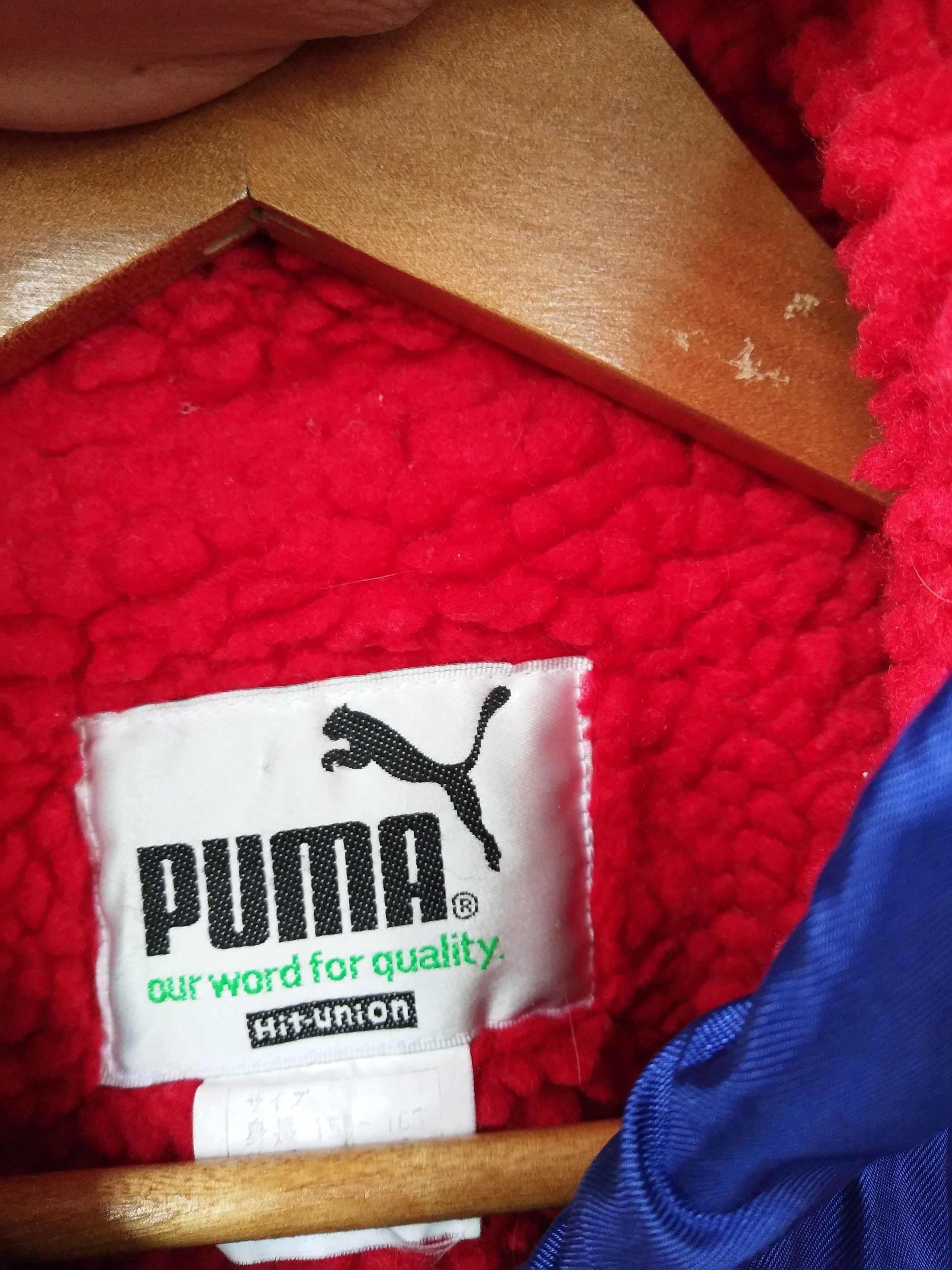 Puma Vintage 90s Vintage PUMA Hoodies Jacket big logo Size US M / EU 48-50 / 2 - 4 Thumbnail