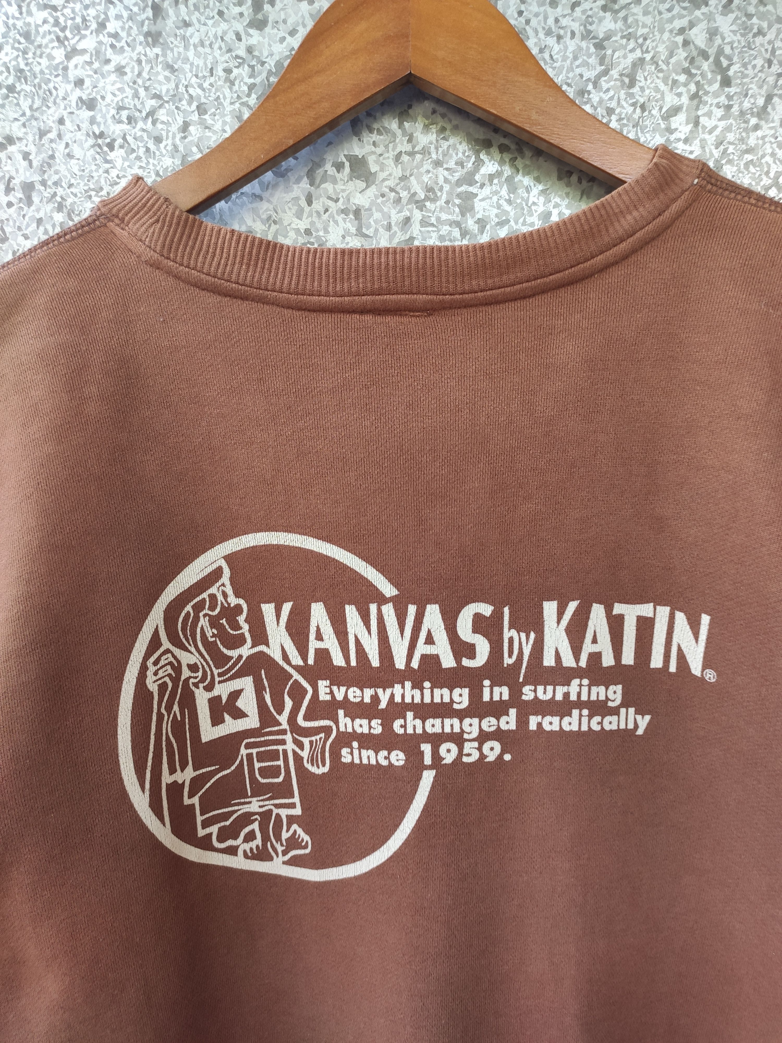Katin Vintage Katin Sweatshirt surfing Size US L / EU 52-54 / 3 - 3 Thumbnail