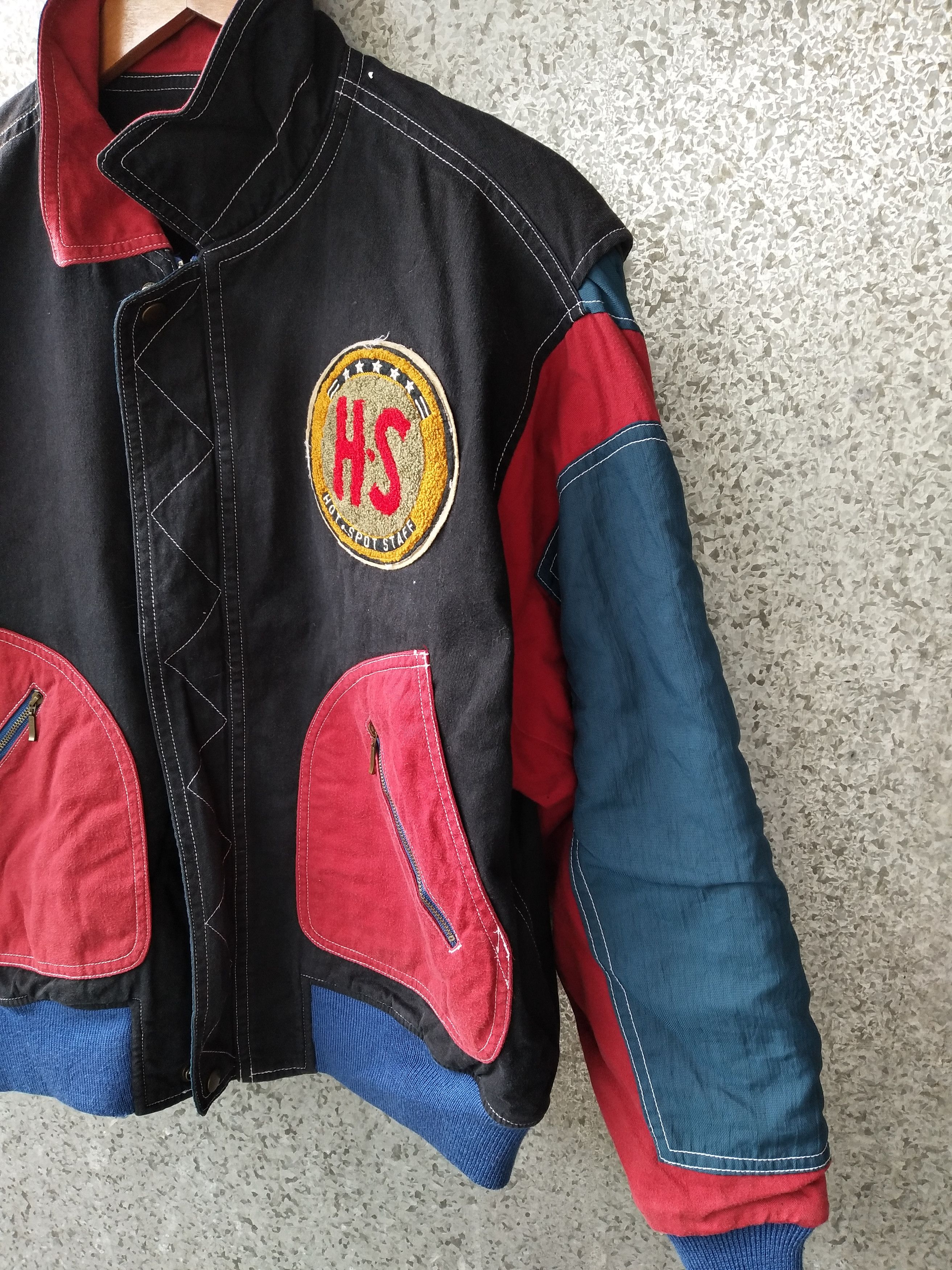 Japanese Brand 🔥 Vintage 90s Japanese BrandHot Spot Staff zipper Jacket Size US L / EU 52-54 / 3 - 2 Thumbnail