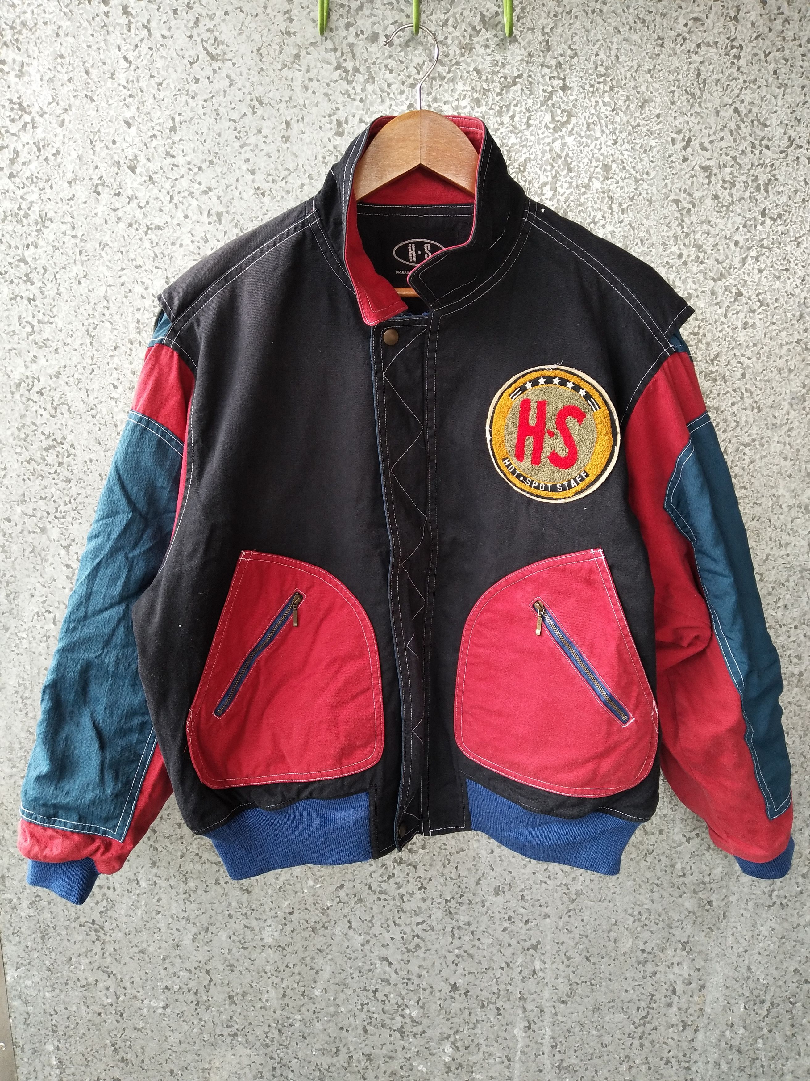 Japanese Brand 🔥 Vintage 90s Japanese BrandHot Spot Staff zipper Jacket Size US L / EU 52-54 / 3 - 12 Thumbnail