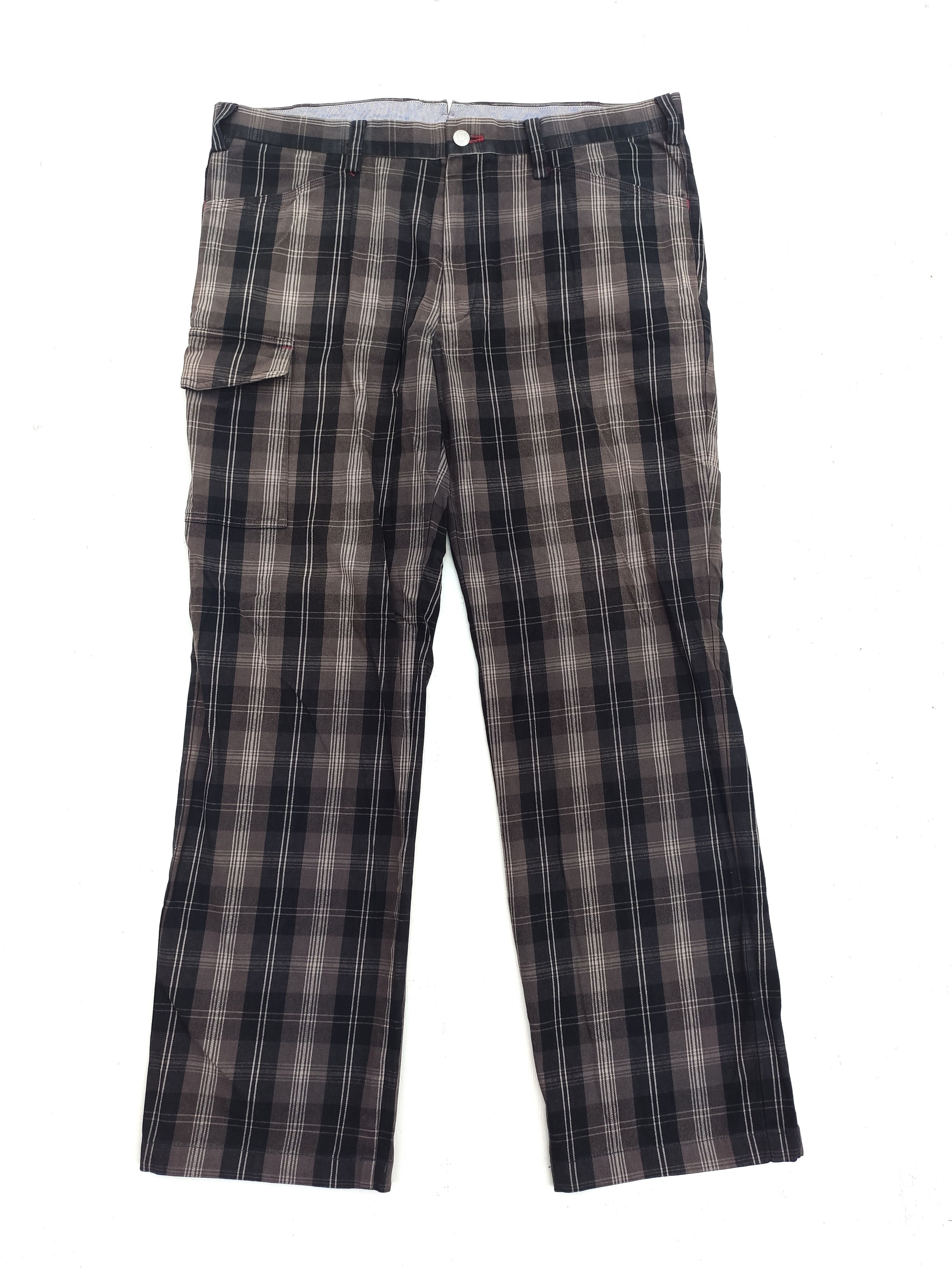 Japanese Brand 🔥 Japanese brand plaid pants 5 pocket Size US 37 - 1 Thumbnail