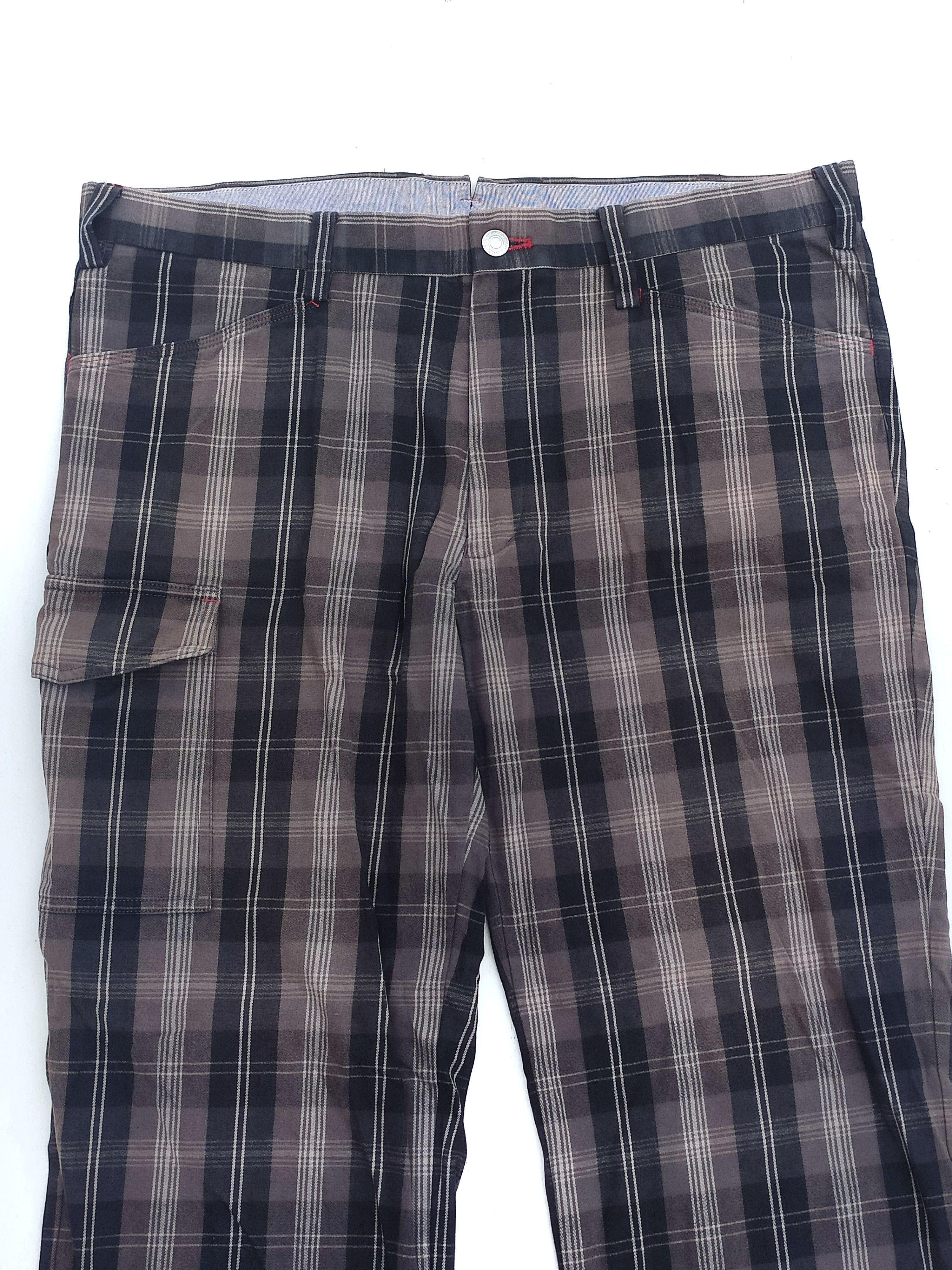 Japanese Brand 🔥 Japanese brand plaid pants 5 pocket Size US 37 - 2 Thumbnail