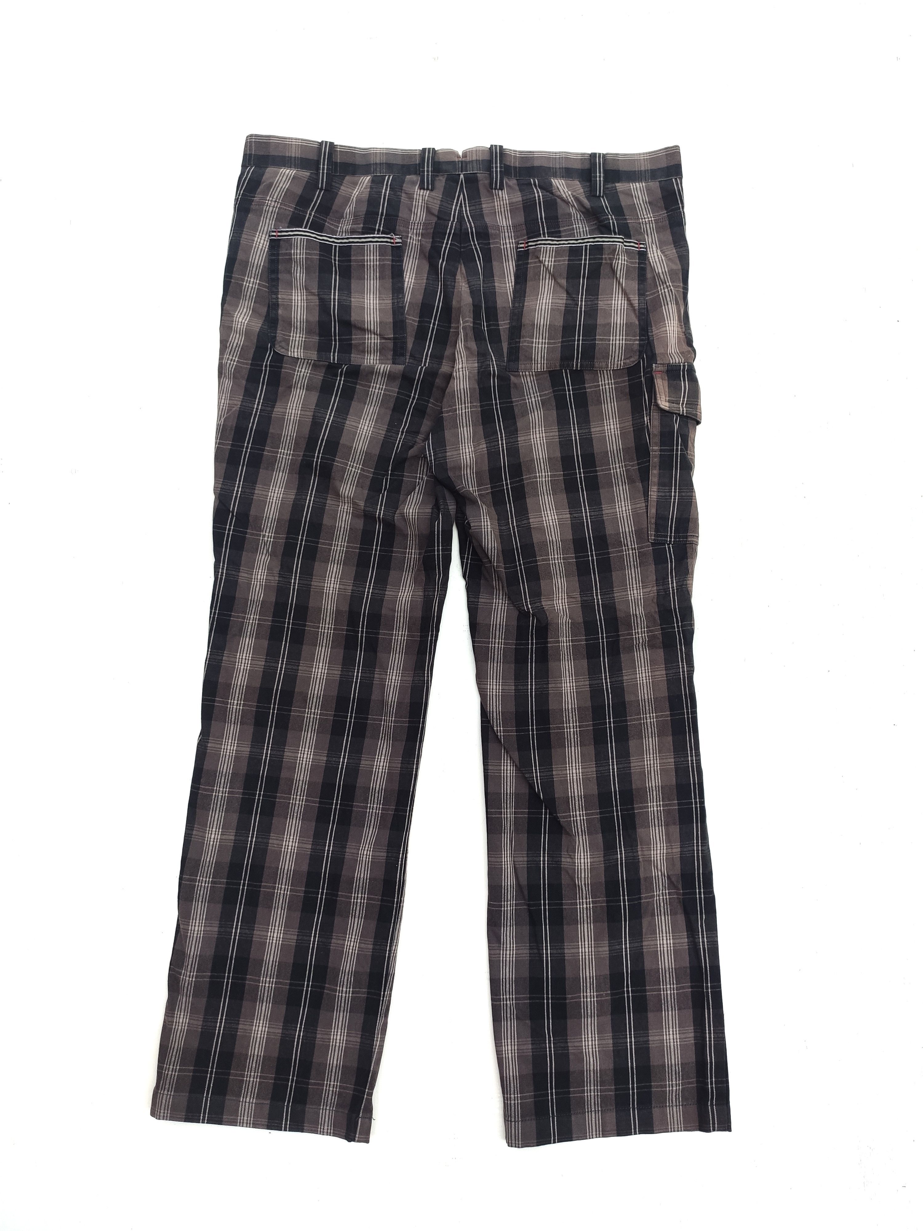 Japanese Brand 🔥 Japanese brand plaid pants 5 pocket Size US 37 - 3 Thumbnail