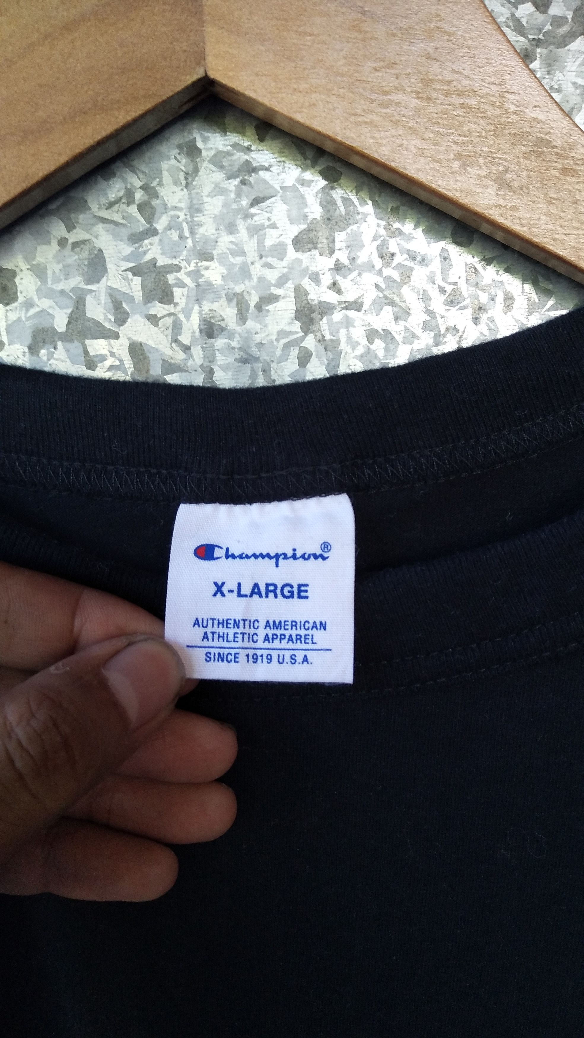 Champion Vintage CHAMPION t shirt small logo Size US M / EU 48-50 / 2 - 3 Thumbnail