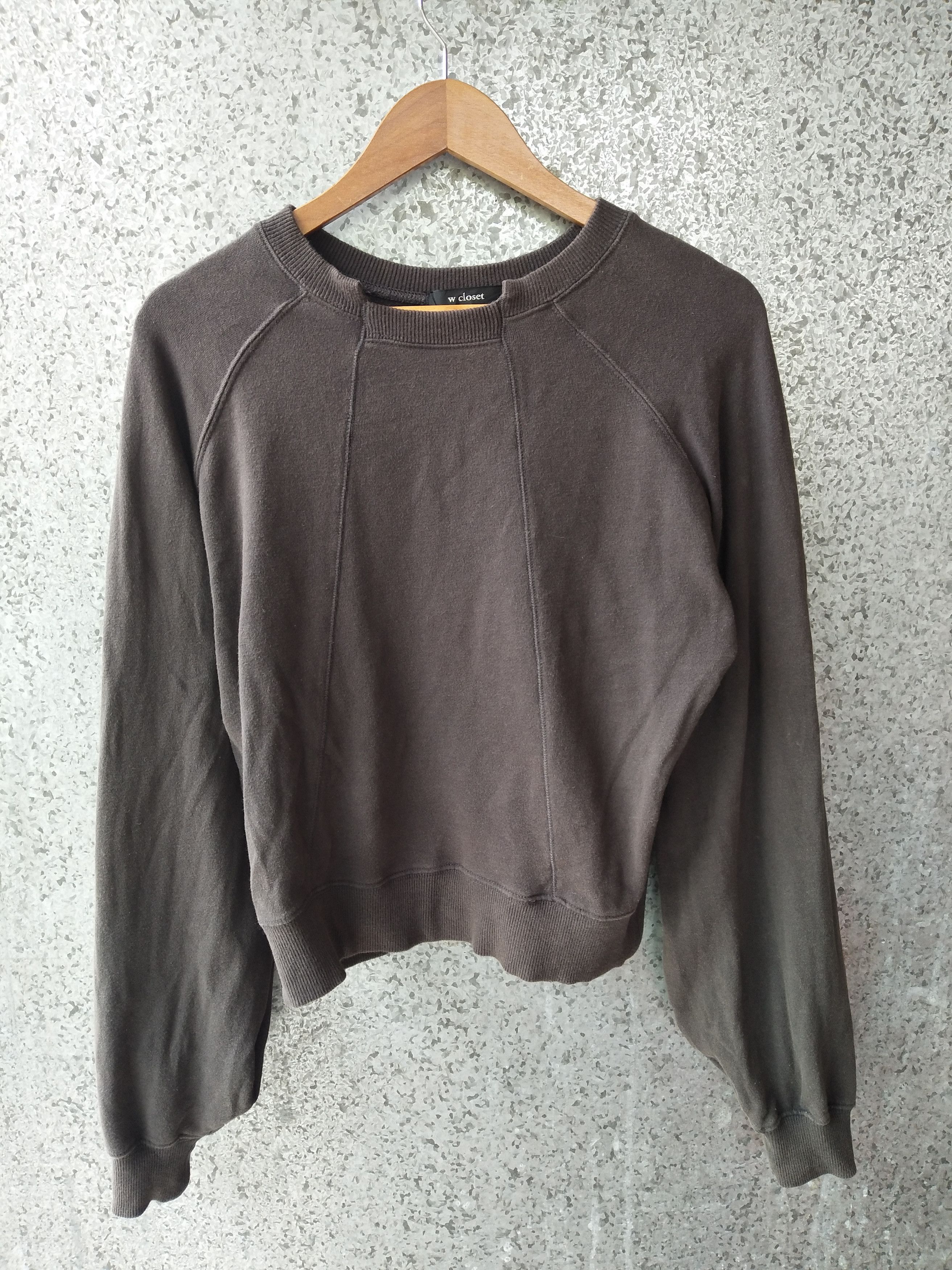 Japanese Brand 🔥 W Closet sweatshirt Japanese Brand crop top Size US M / EU 48-50 / 2 - 1 Thumbnail