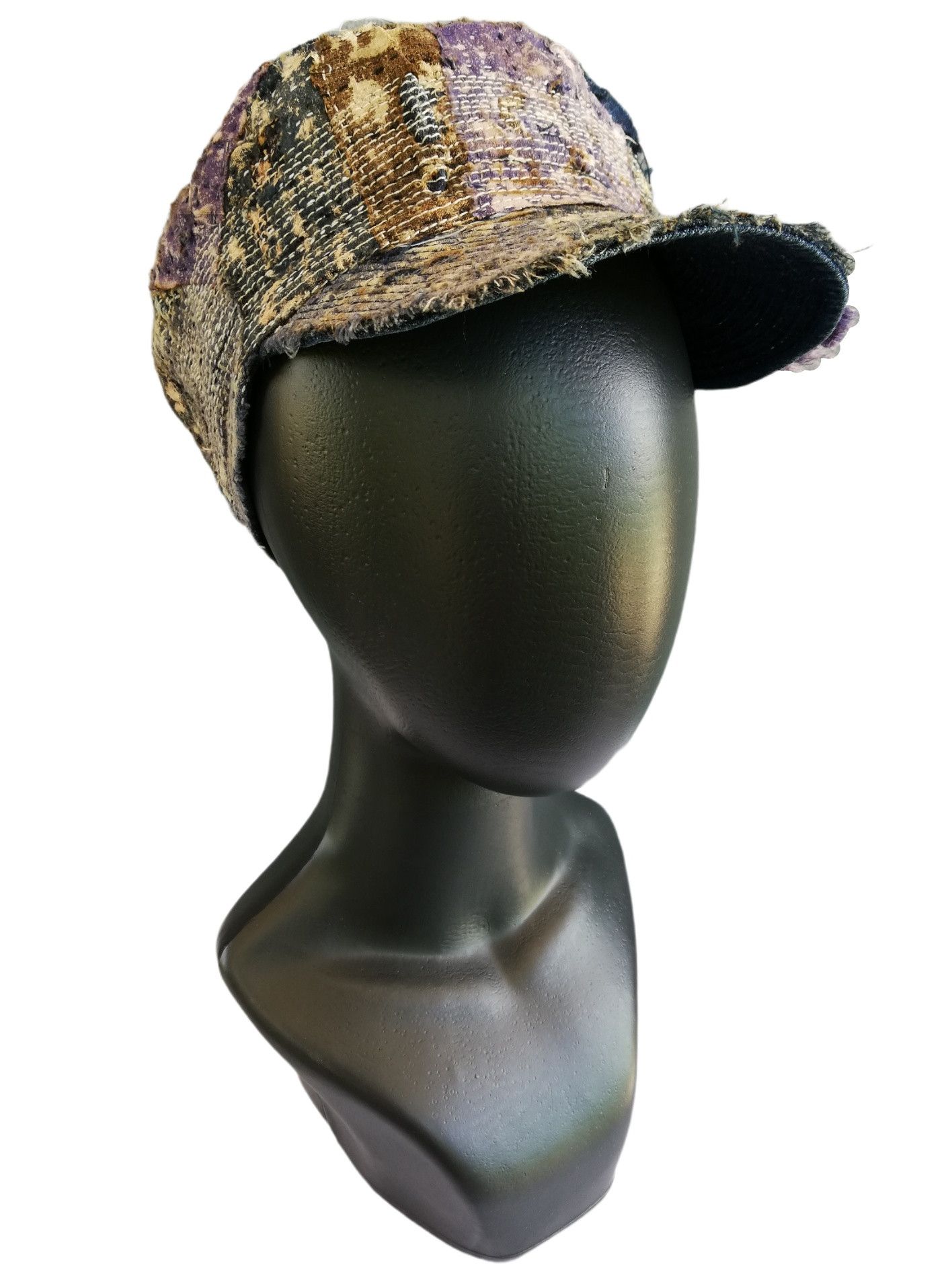 Japanese Brand 🔥Design Iconic Style Kapital Kogin Blue Washed Country Cap Size ONE SIZE - 7 Thumbnail