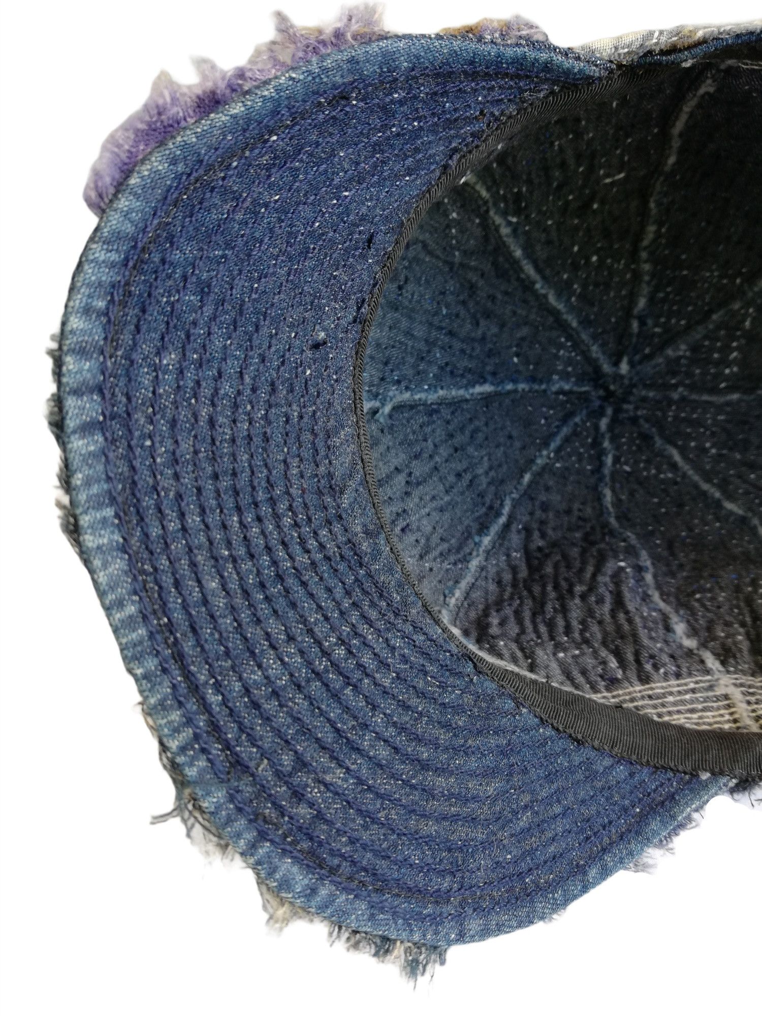 Japanese Brand 🔥Design Iconic Style Kapital Kogin Blue Washed Country Cap Size ONE SIZE - 16 Thumbnail