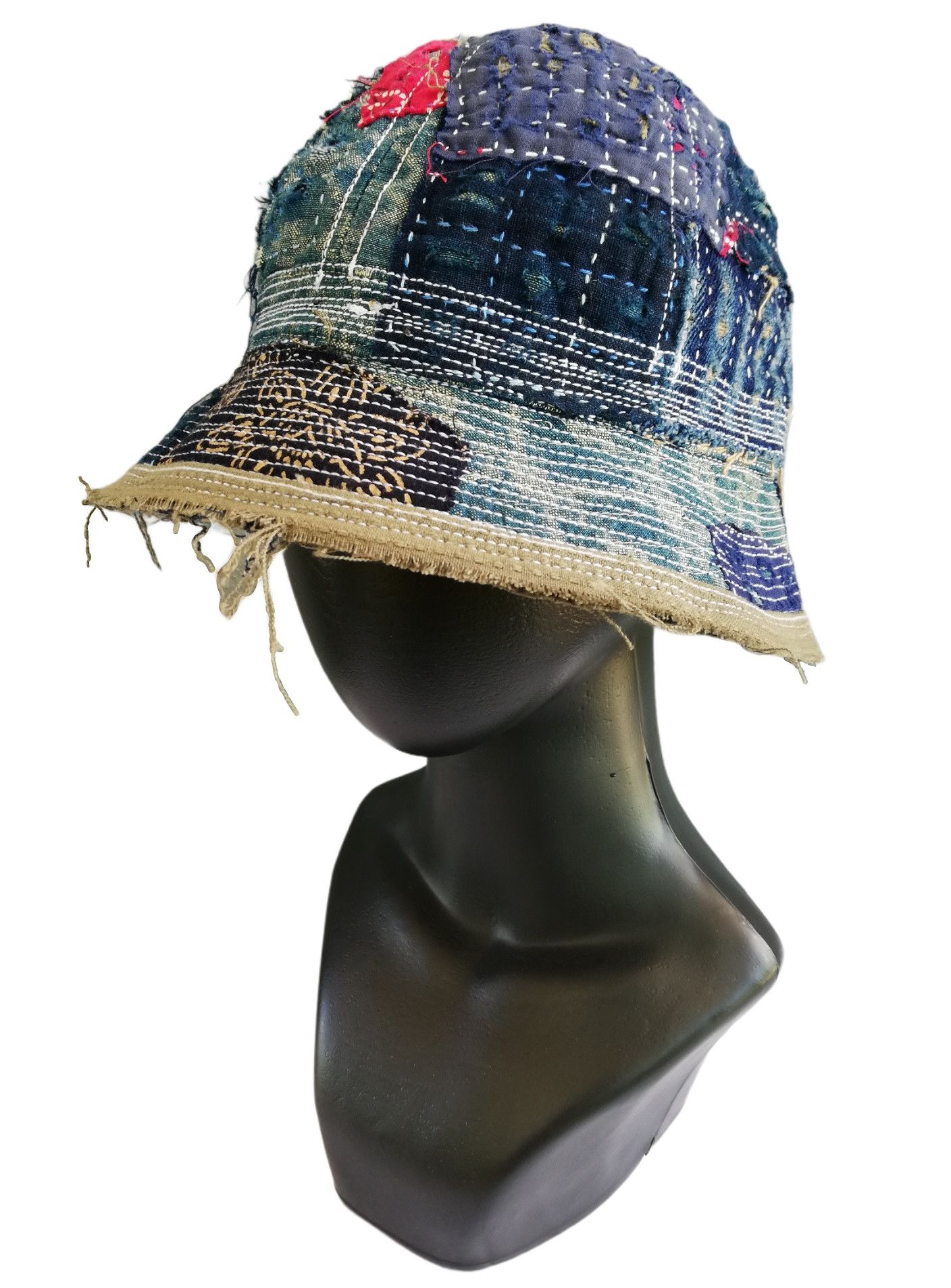 キャピタル KAPITAL Boro Bucket Kapital × Kapital Kountry KAPITAL BORO BUCKET HAT | Grailed