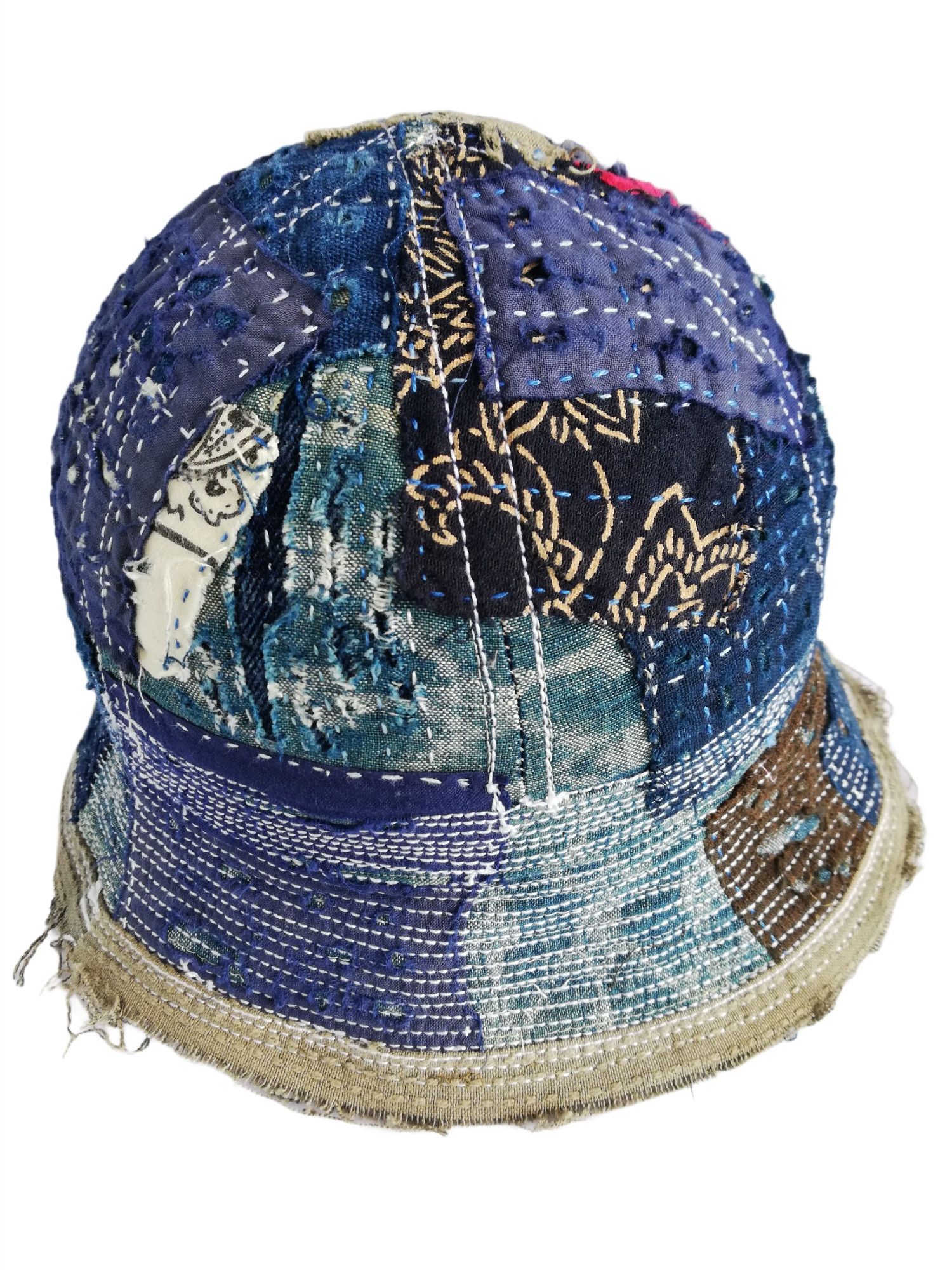 キャピタル KAPITAL Boro Bucket Kapital × Kapital Kountry KAPITAL BORO BUCKET HAT | Grailed