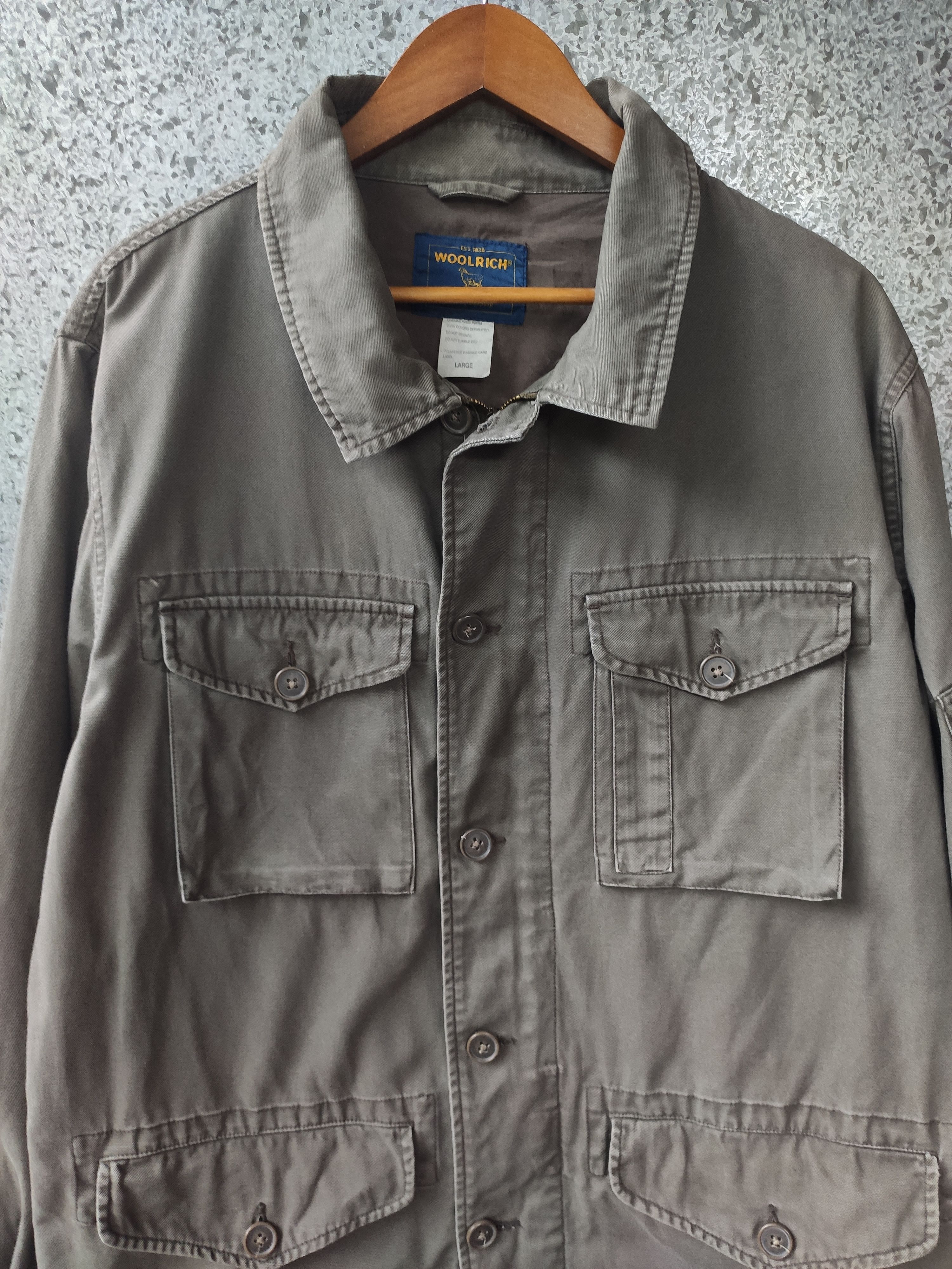 Woolrich Woolen Mills Woolrich Chore Jacket military design Size US L / EU 52-54 / 3 - 2 Thumbnail